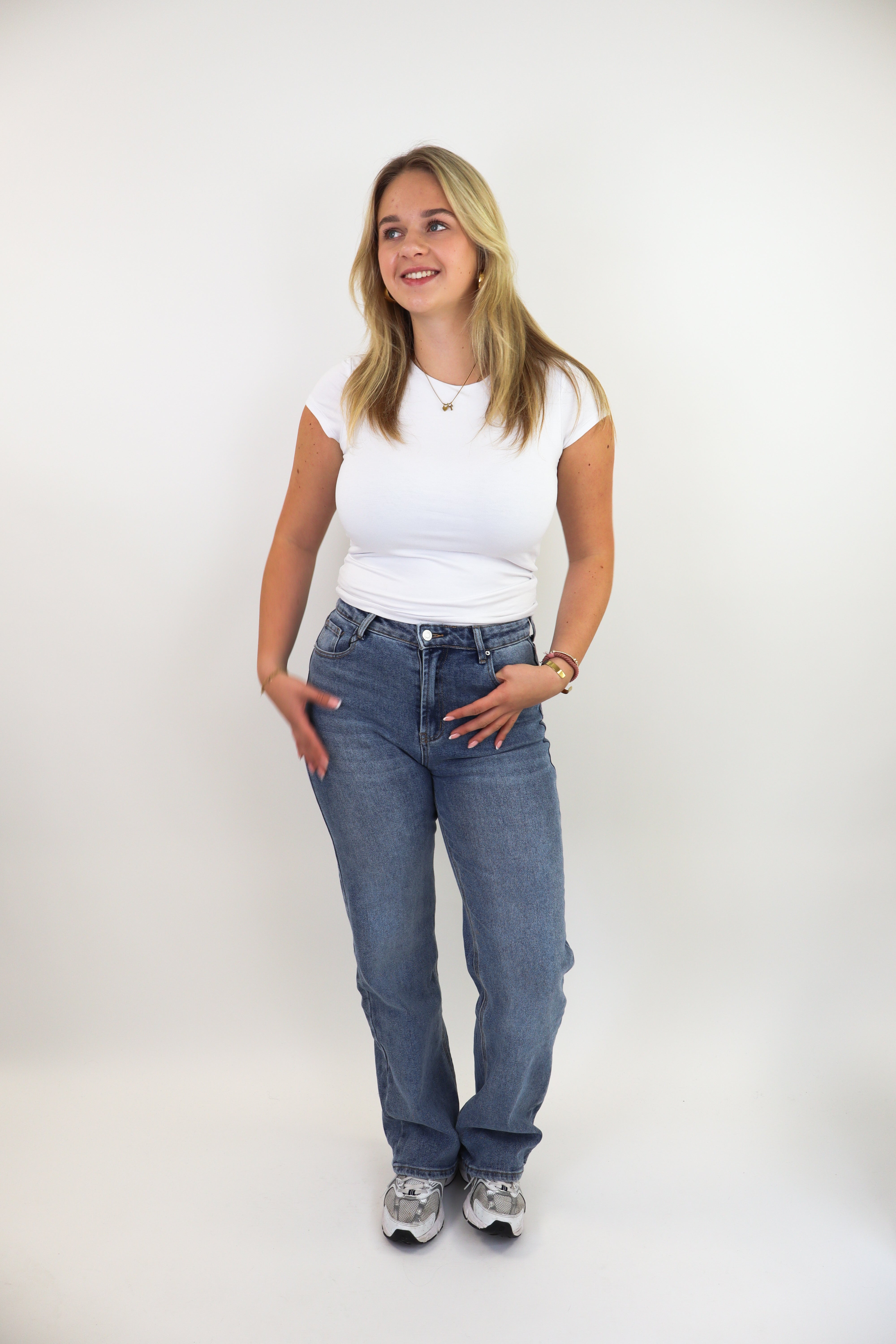 Floor Straight Leg Jeans | RF0006-3 Denim