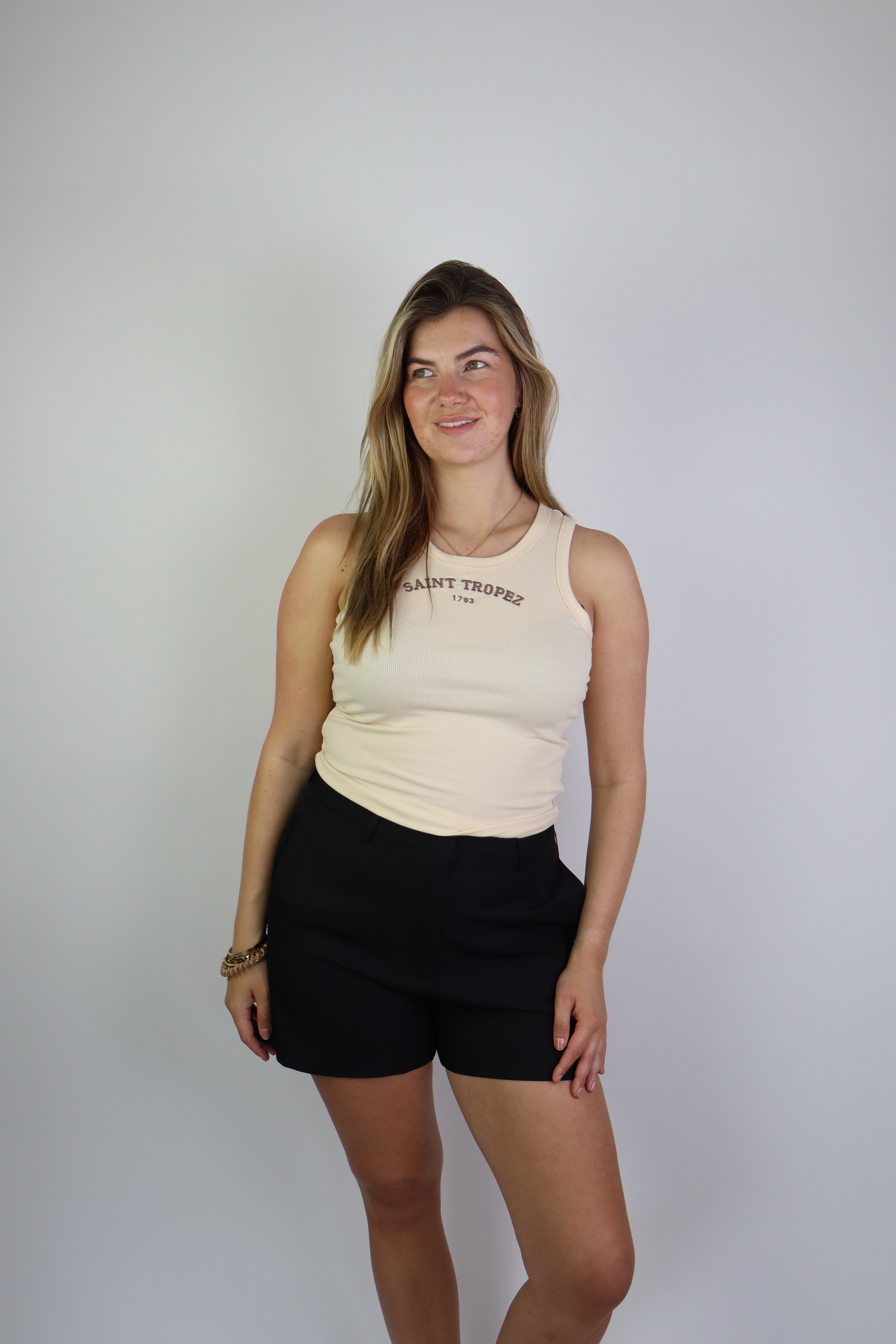 Saint Tropez Tanktop Beige