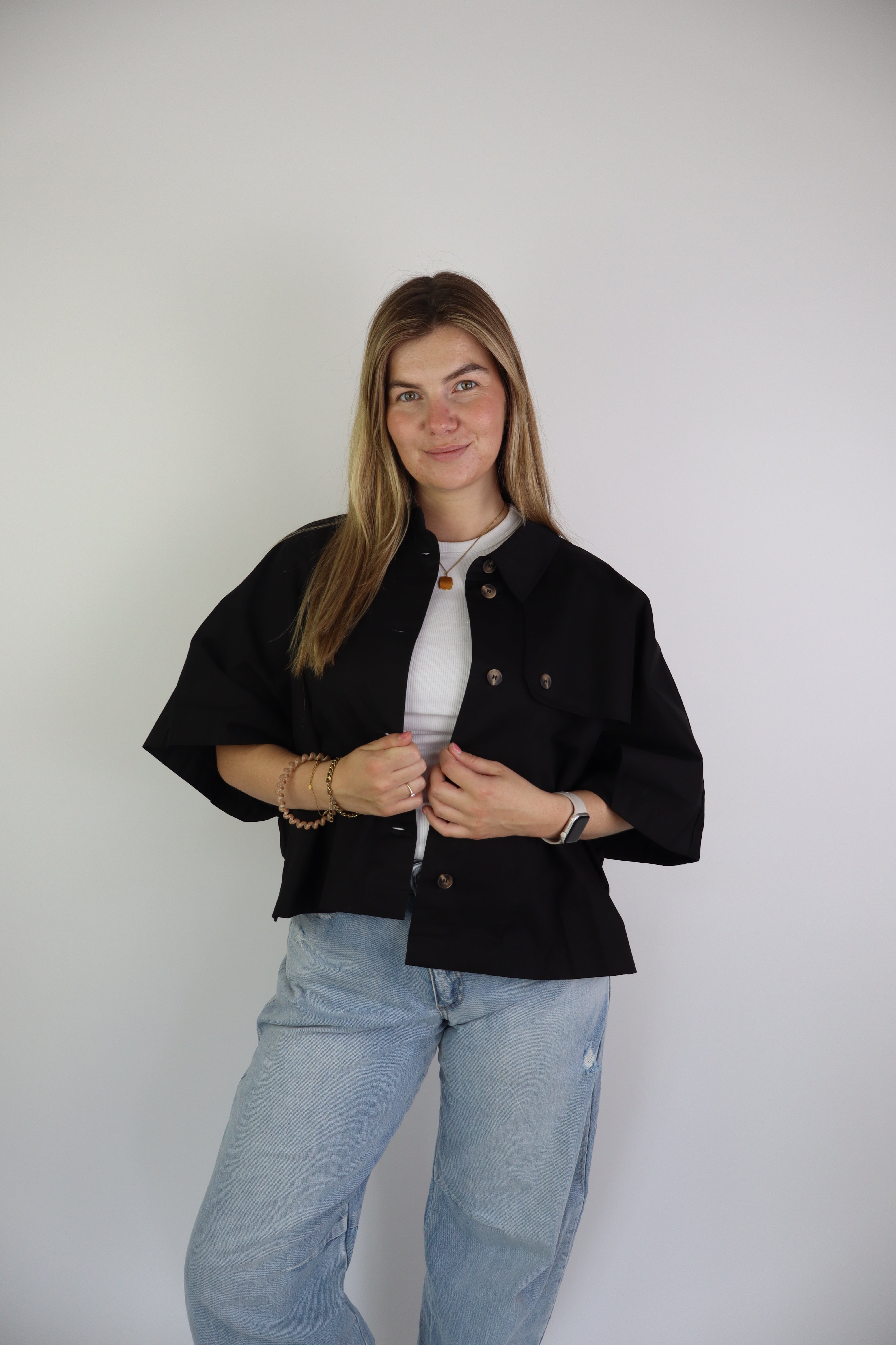 Lara Trench Coat Zwart