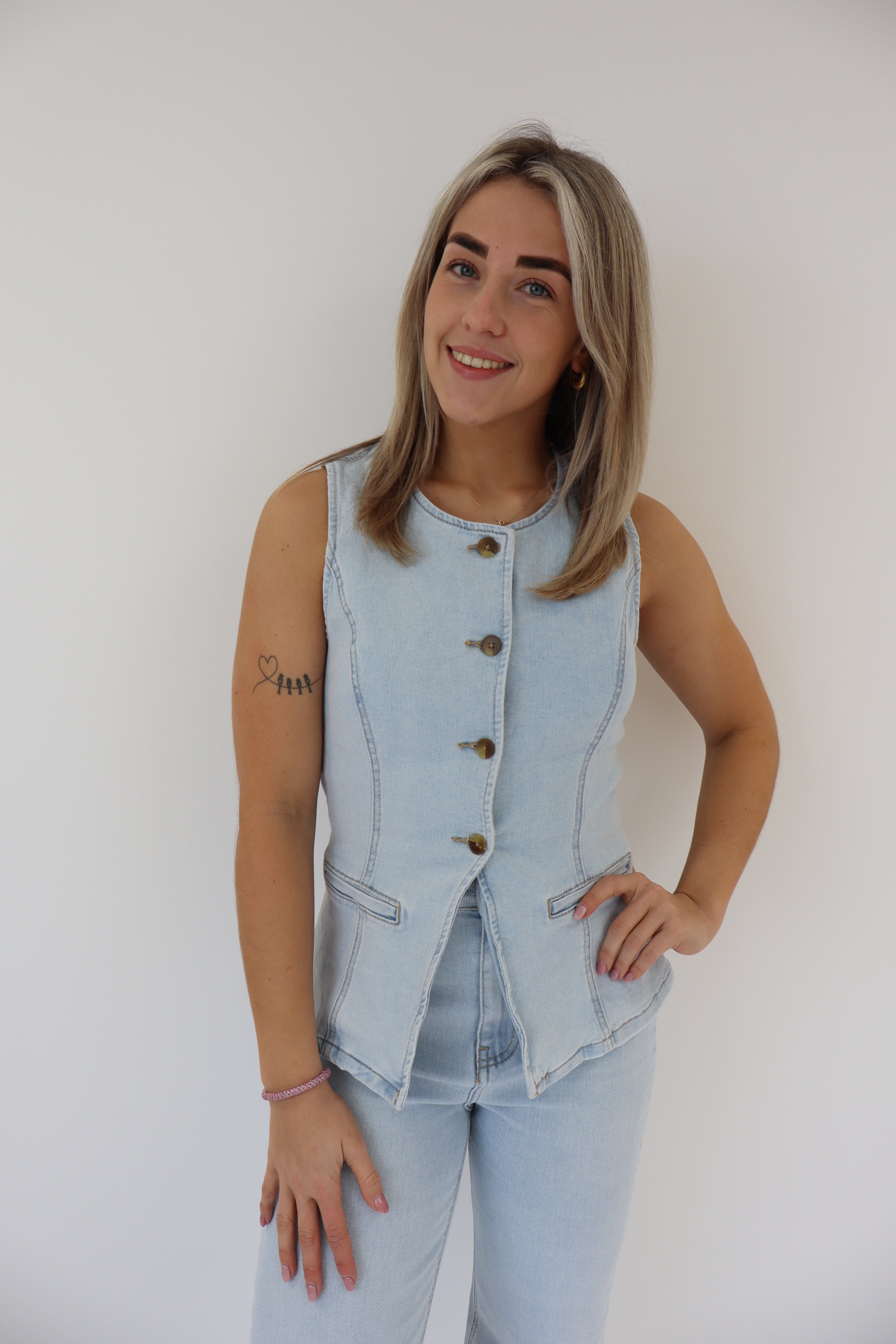 Marilen Denim Gilet