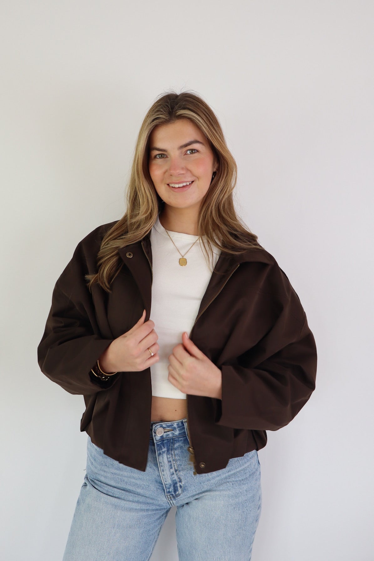 Donna Jacket Brown