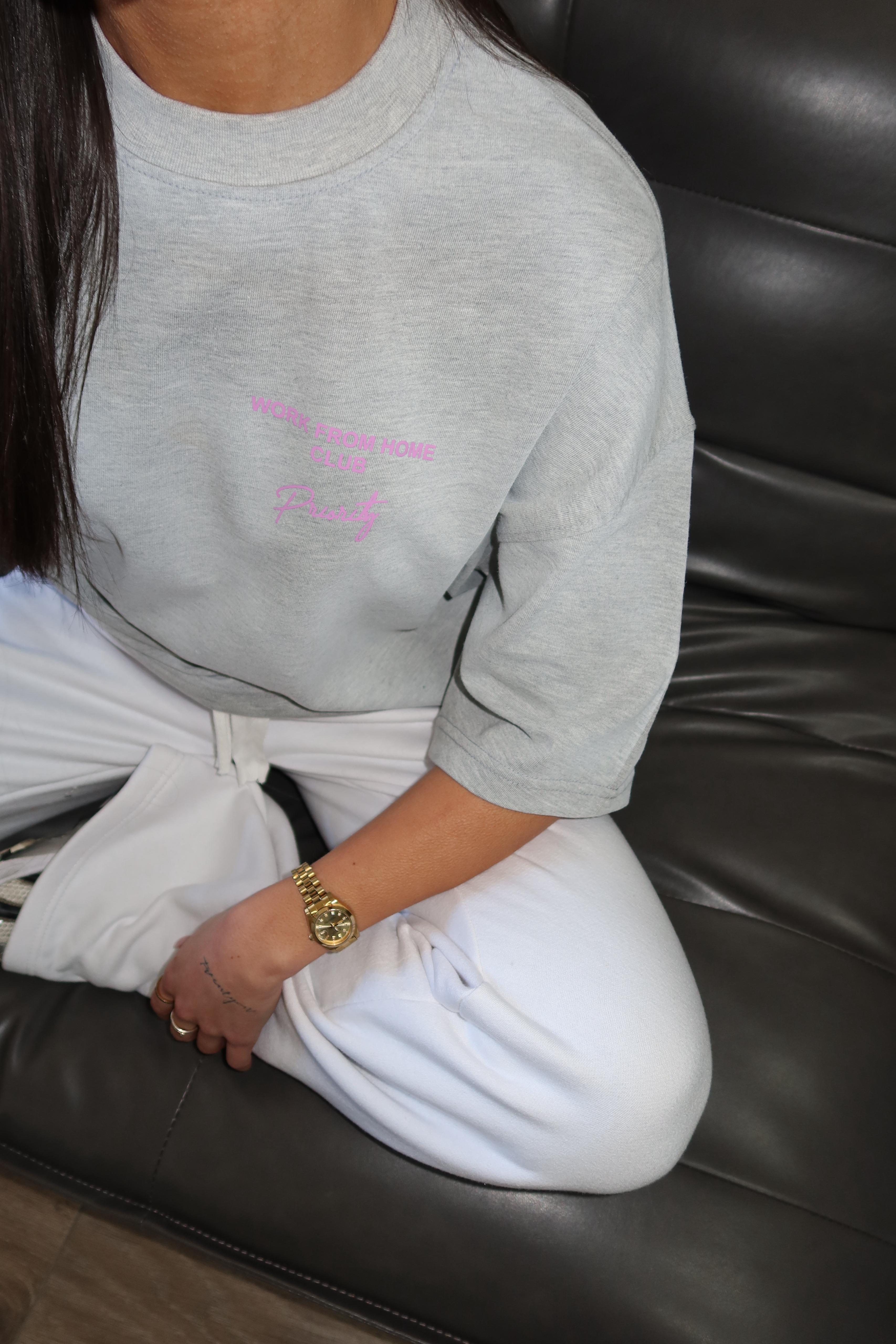 Priority Tee Grijs