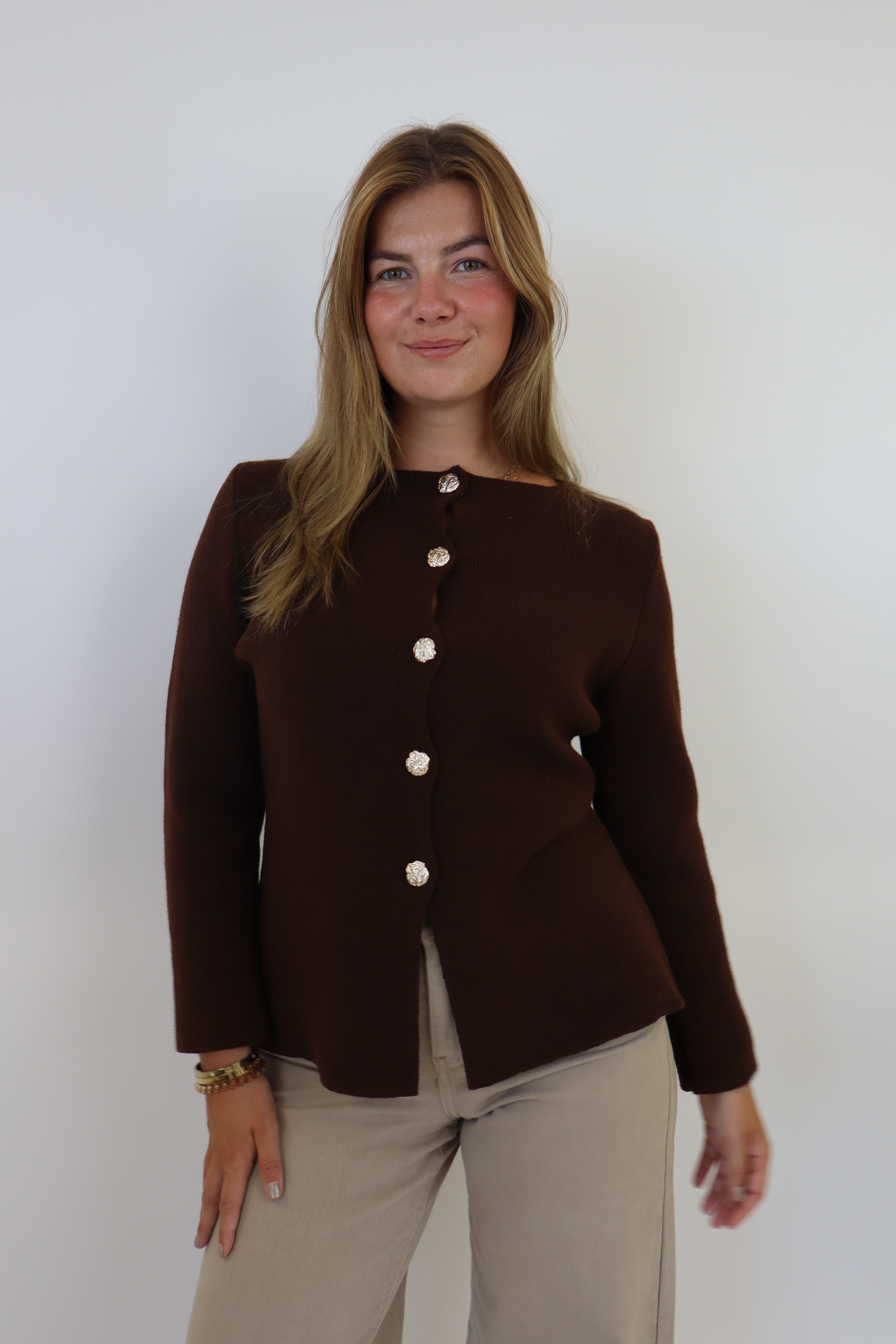 Sofie Top - Brown