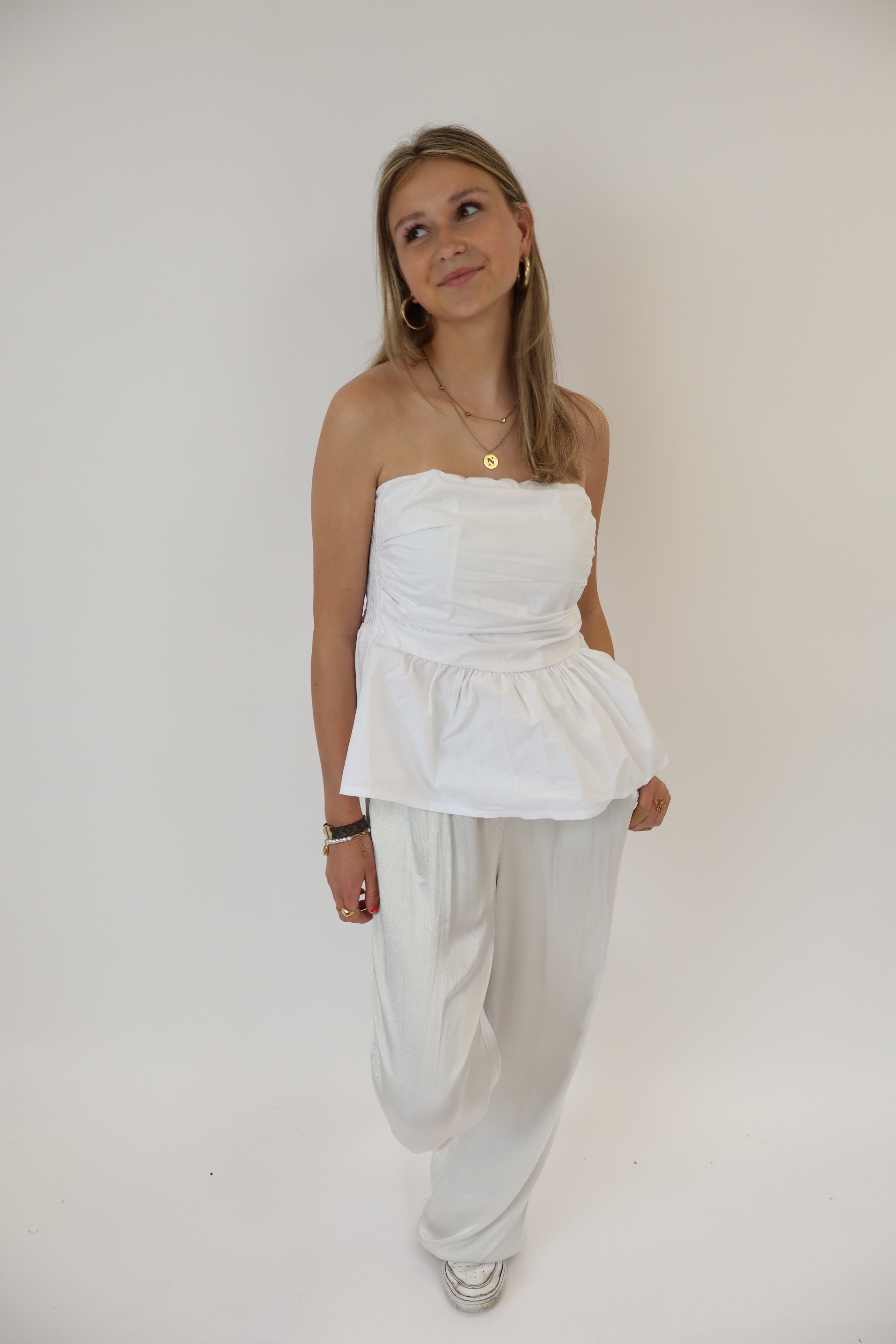 Satin Pants | Sand