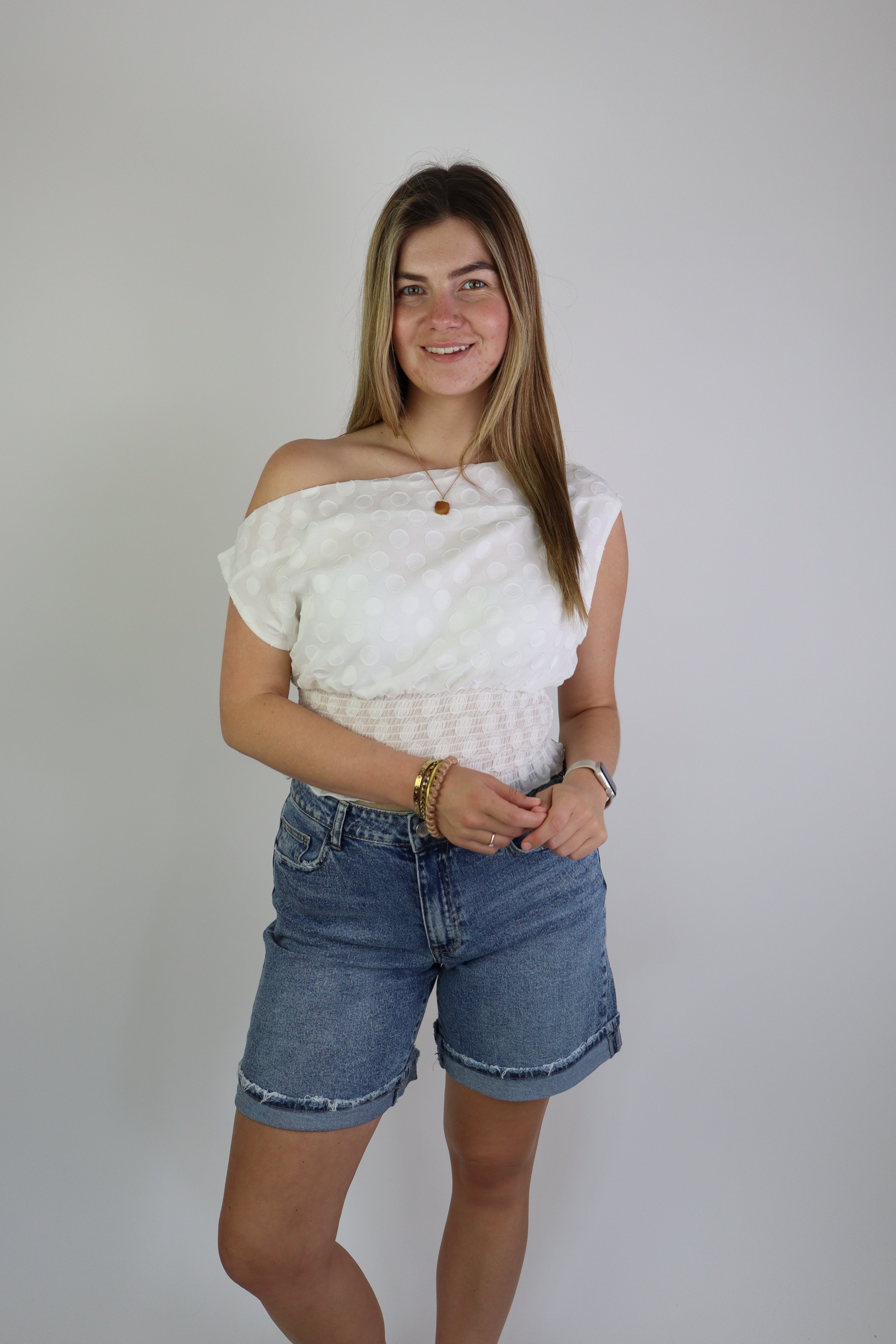 Reza Top White