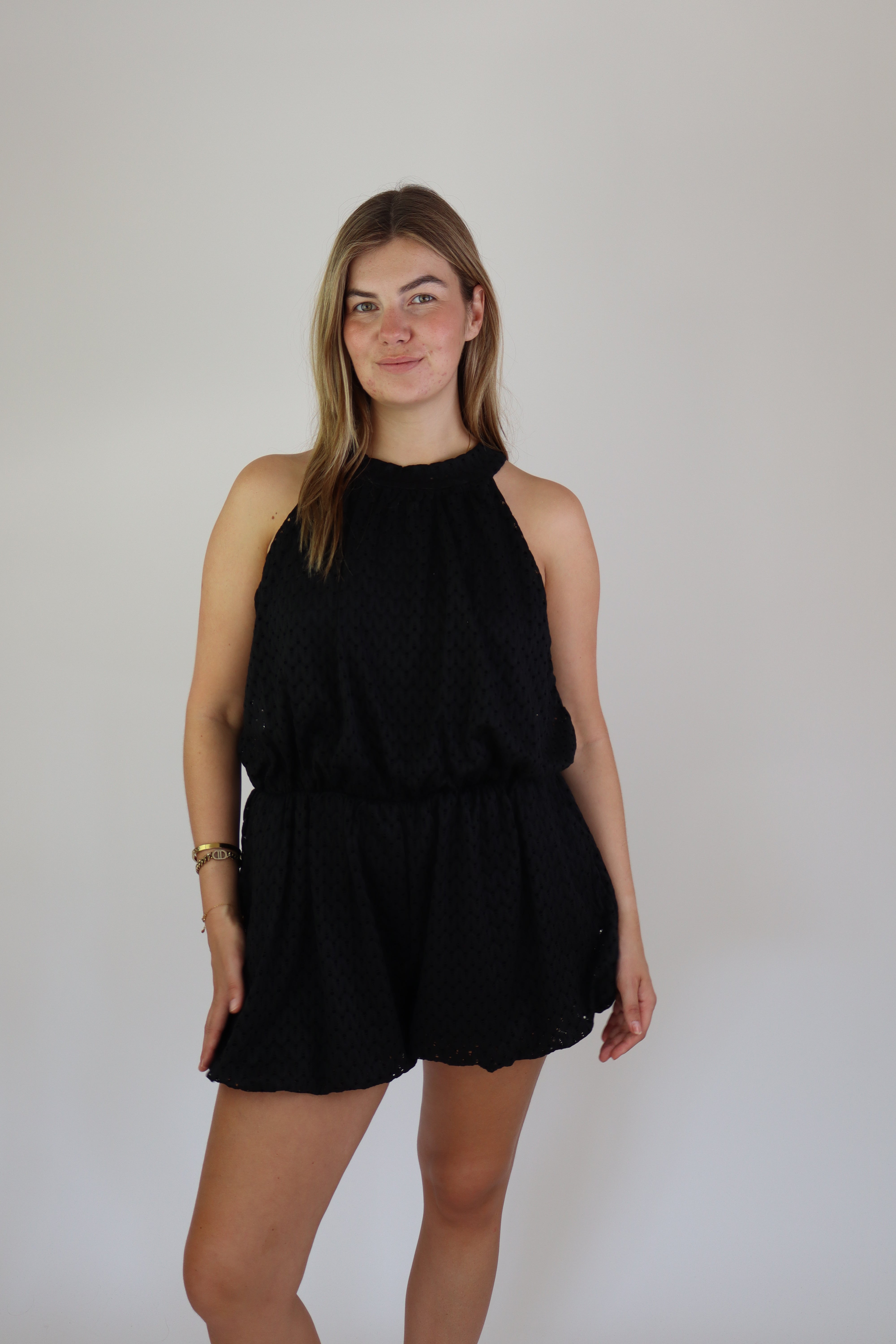 Bella Playsuit Black