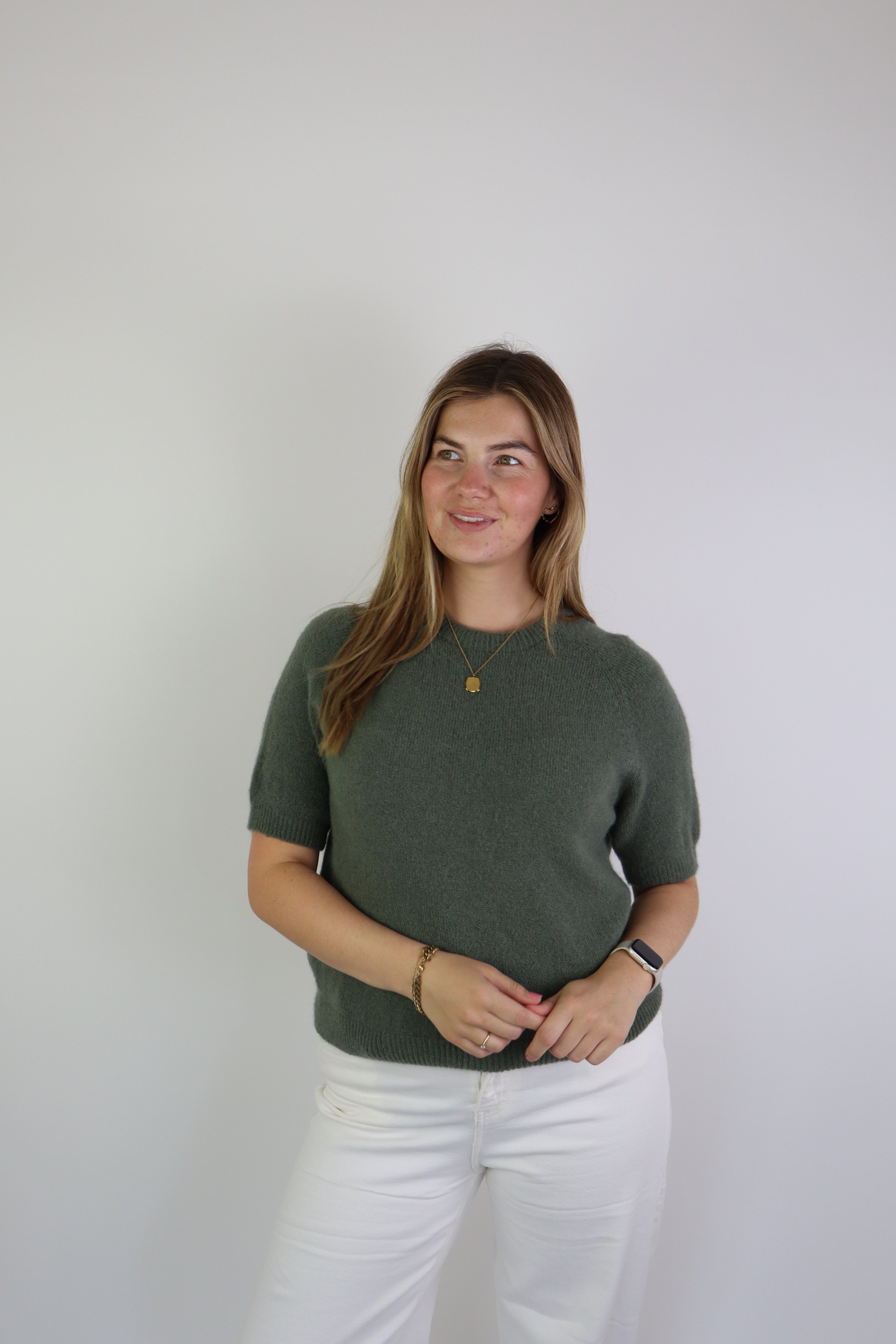 Alpaca Basic Top Army Green