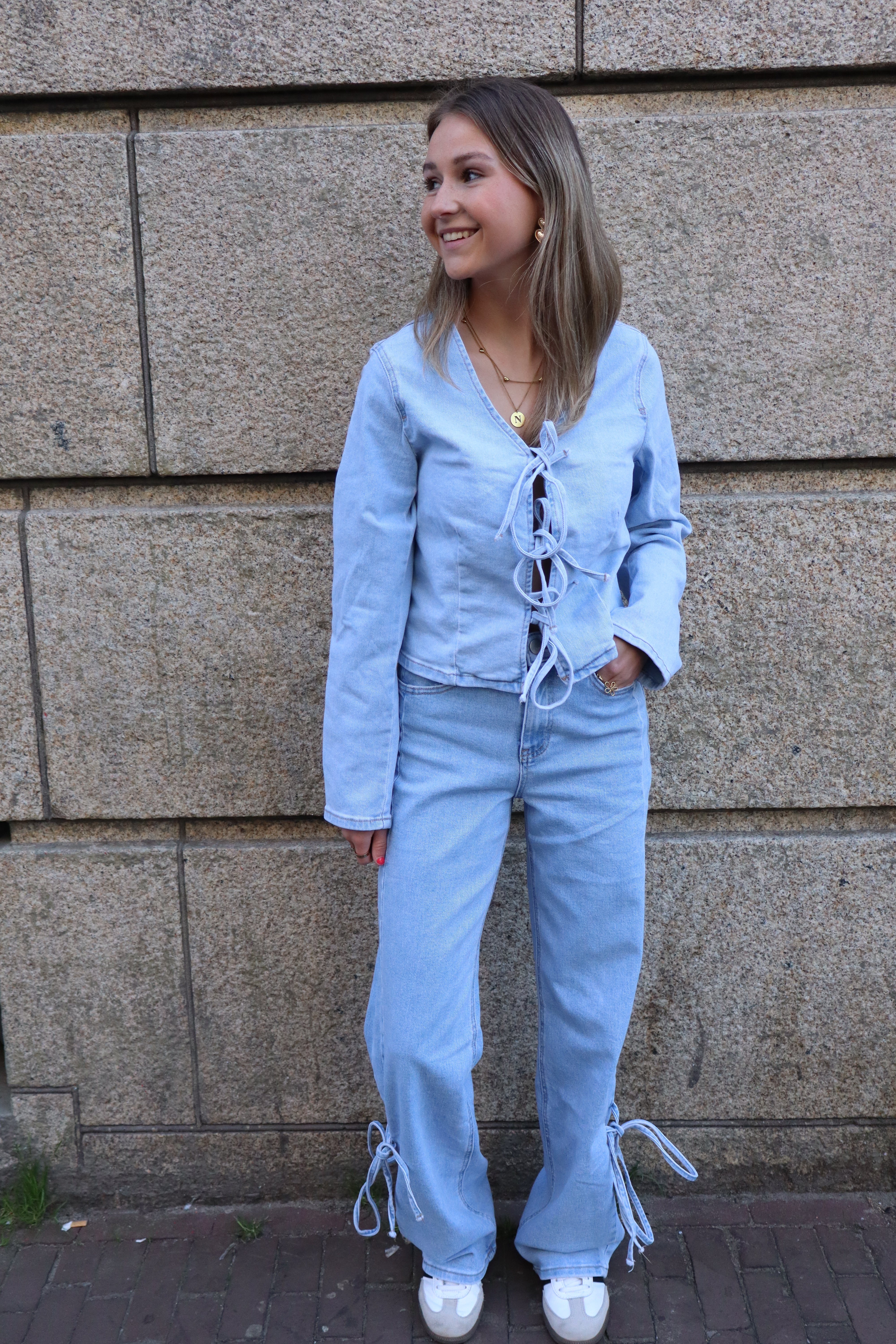 Ronja Jeans Strikjes Denim | RD3056