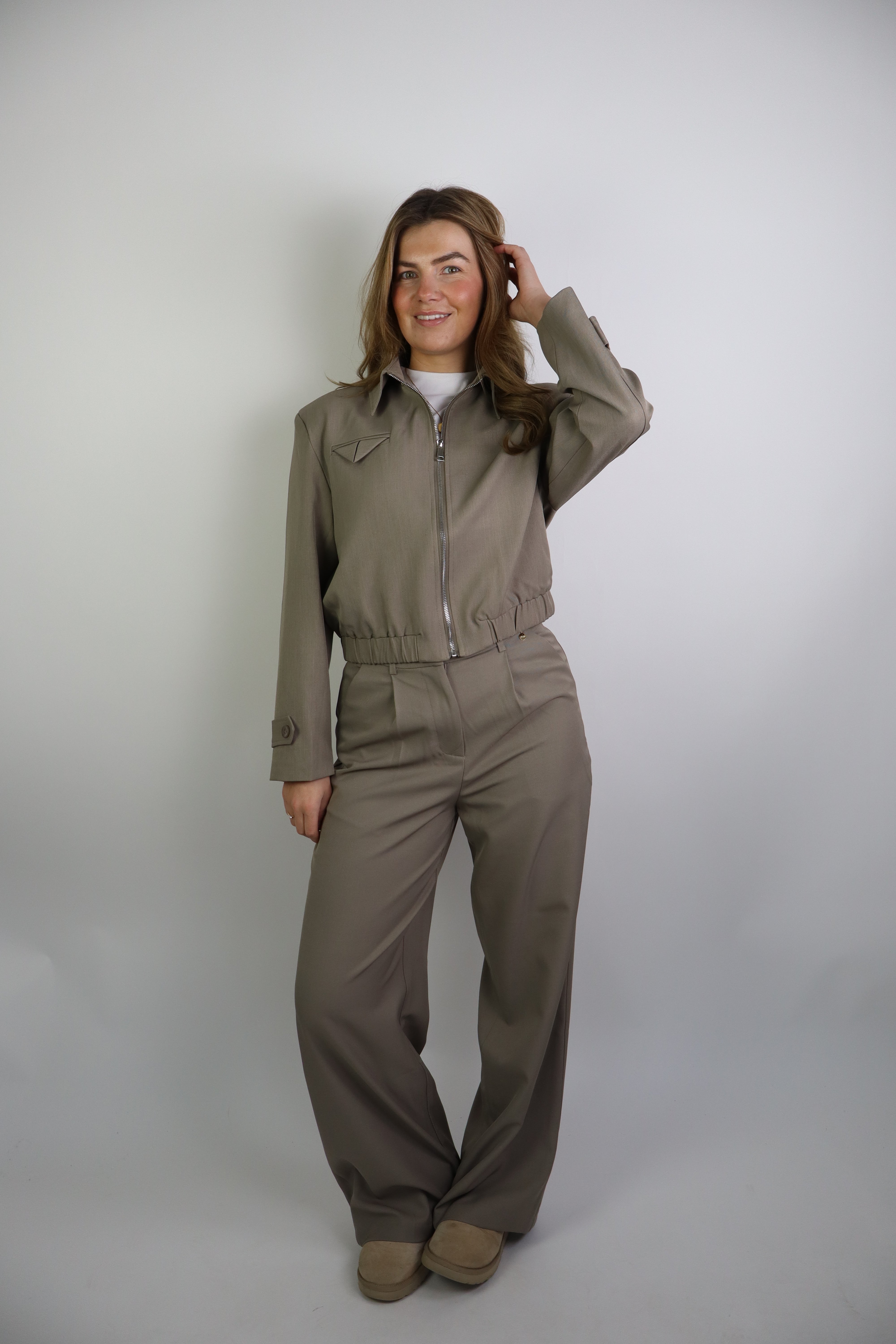 Jessie Jacket Light Taupe