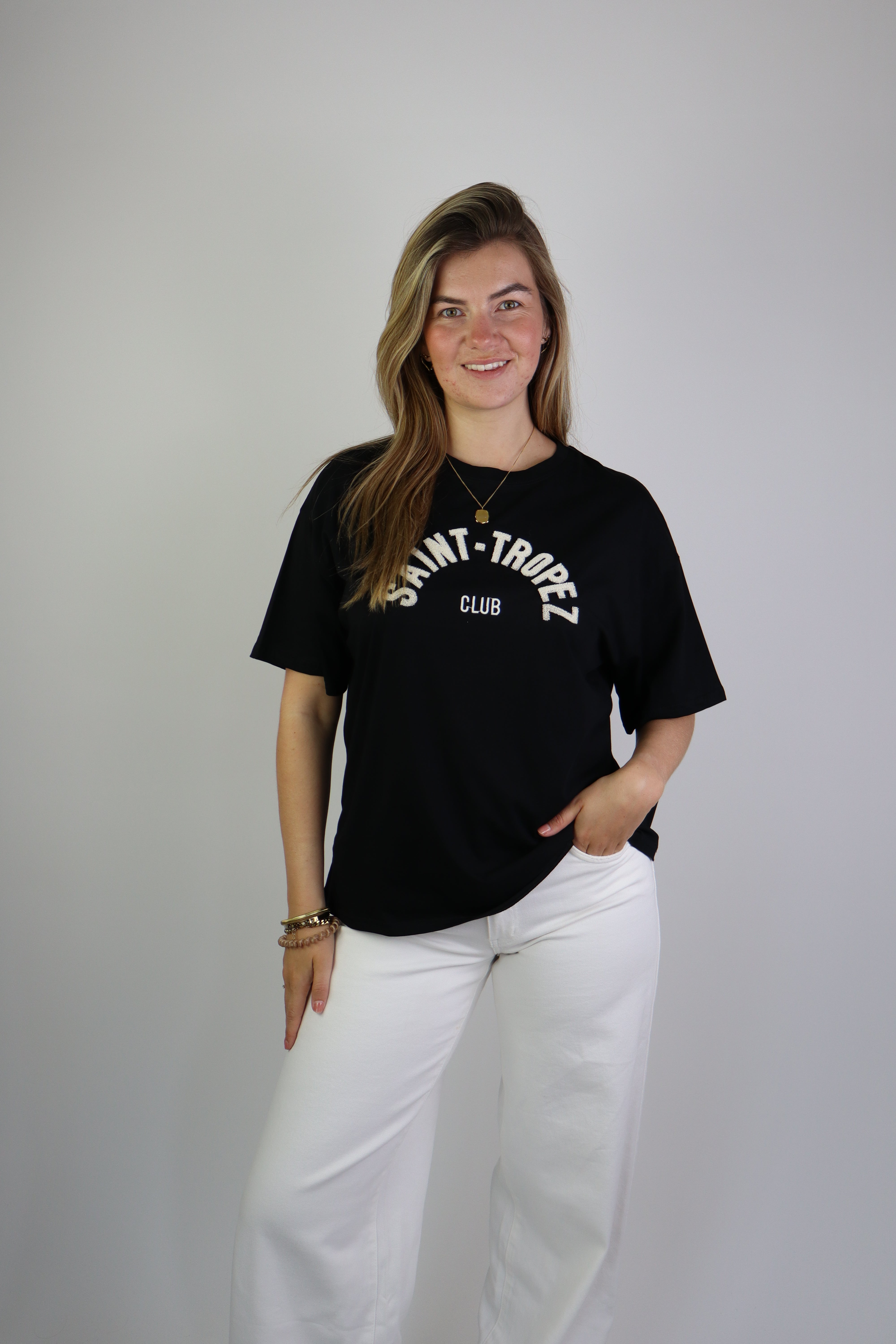 Saint Tropez T-Shirt Black