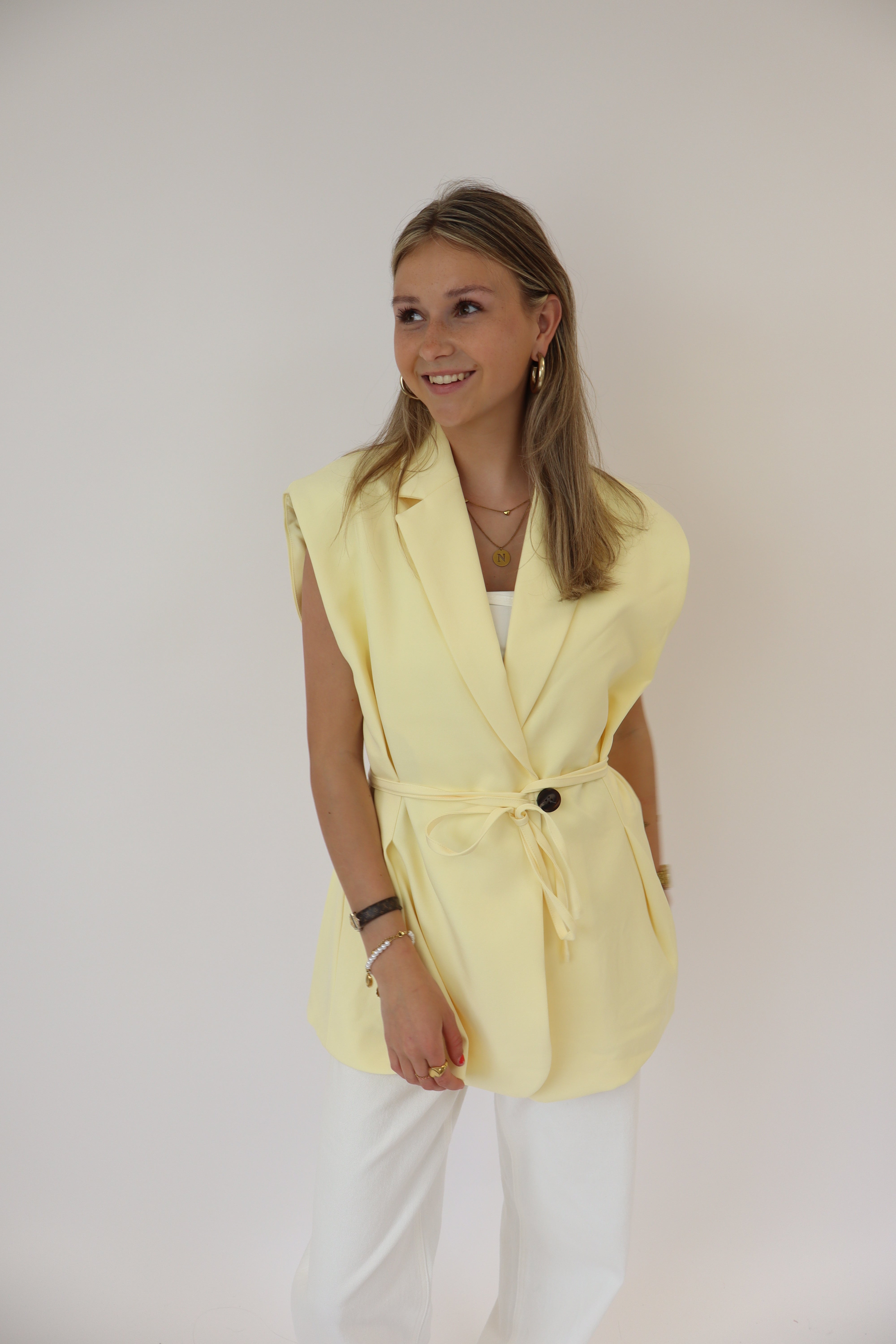 Evy Gilet Geel | 24749