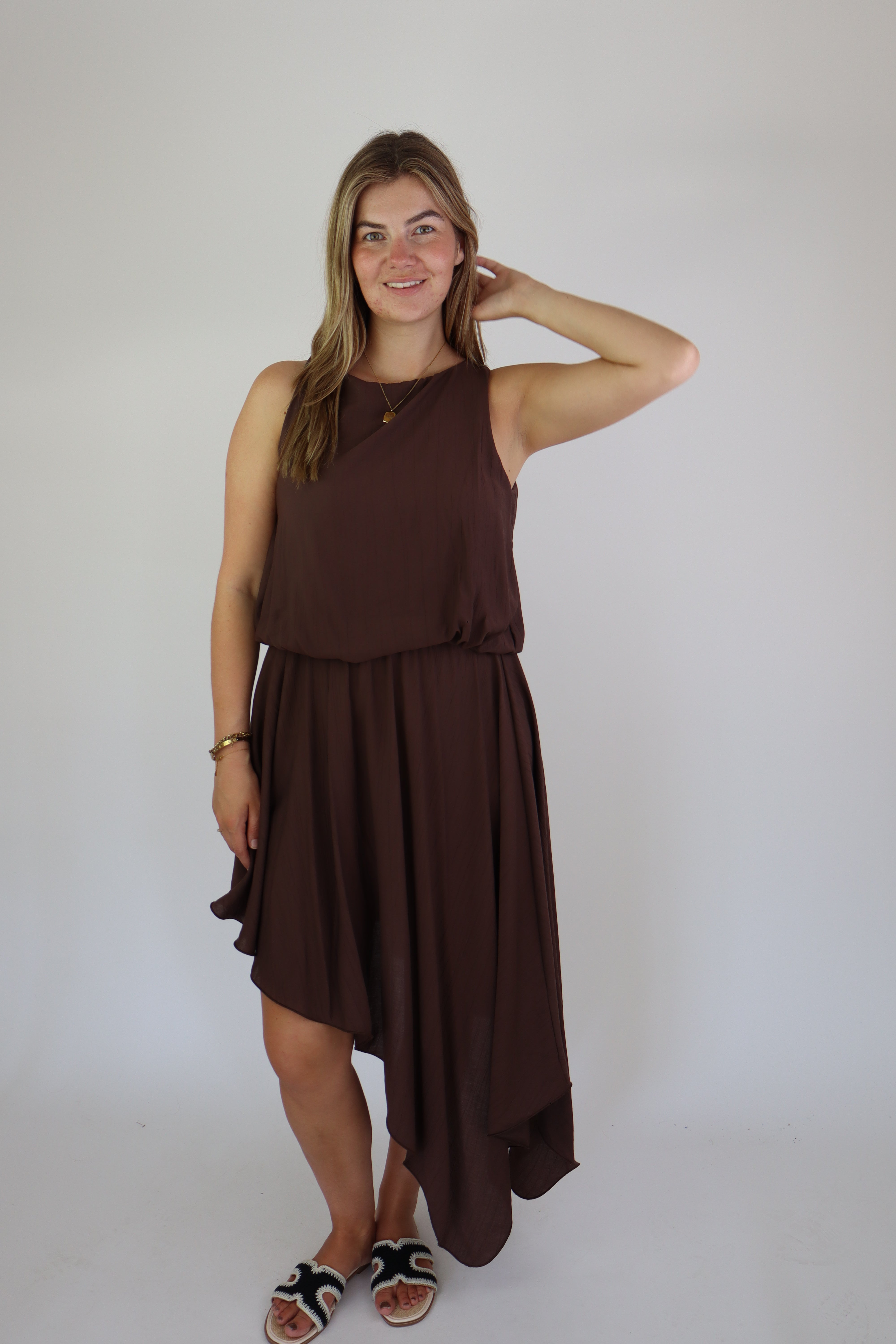 Samantha Maxi Dress Brown