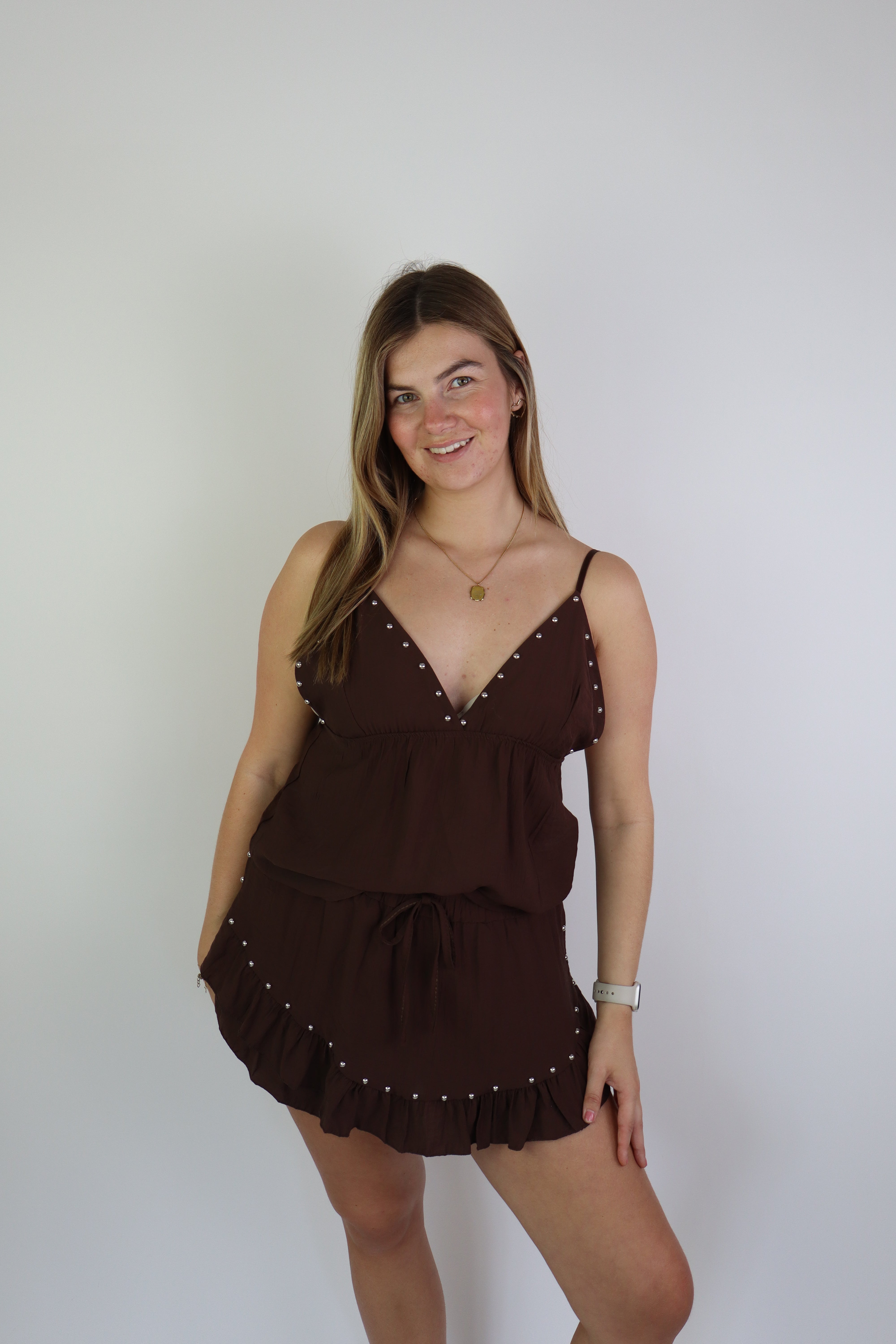 Studs Summer Set Brown
