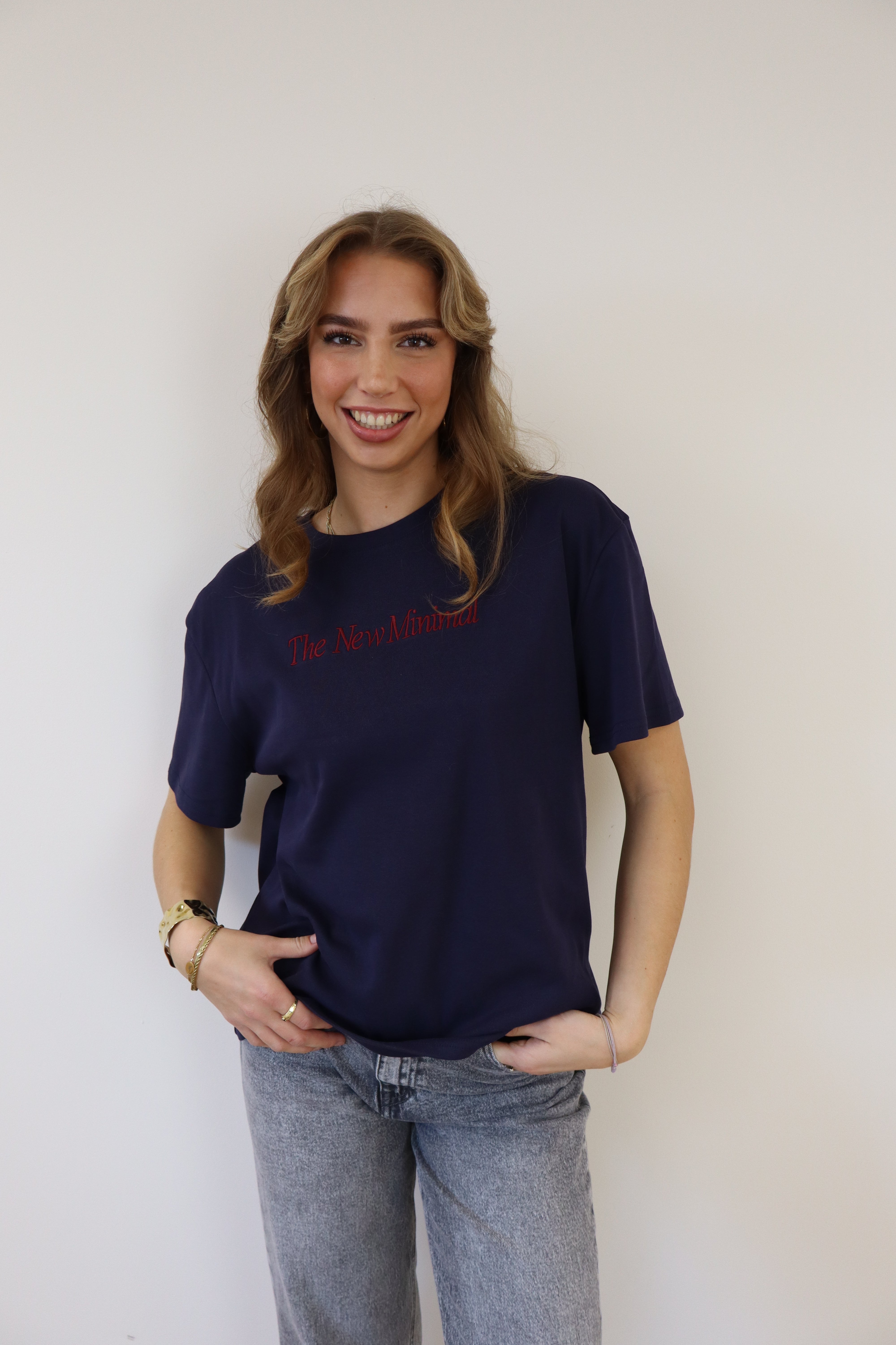 Minimal Tee Navy