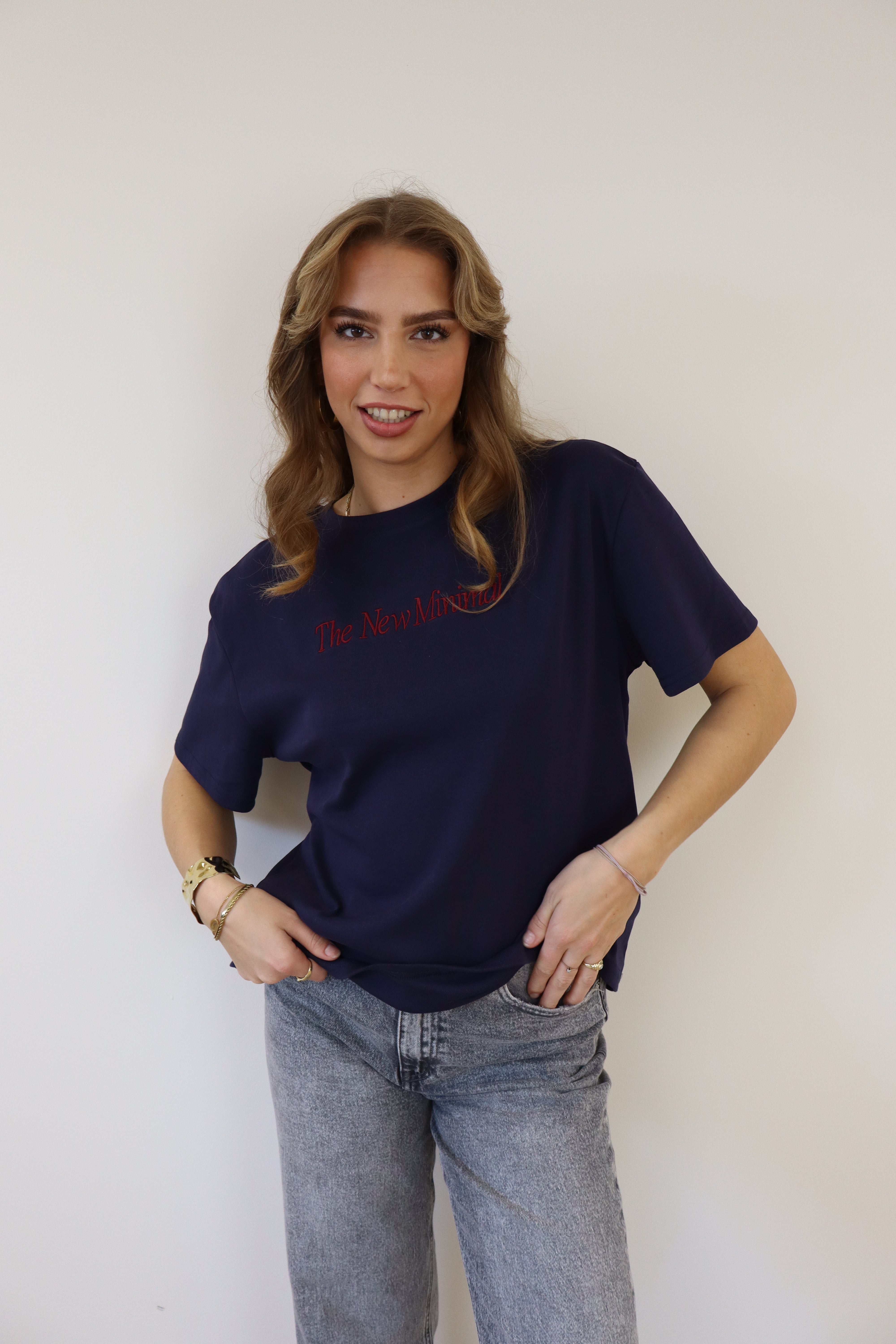 Minimal Tee Navy