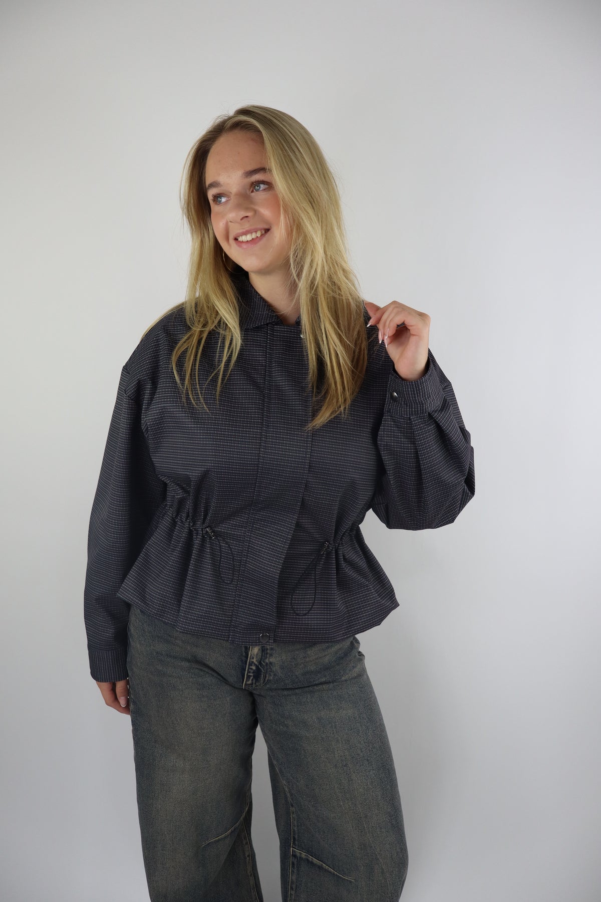 Bernita Jacket Dark Blue