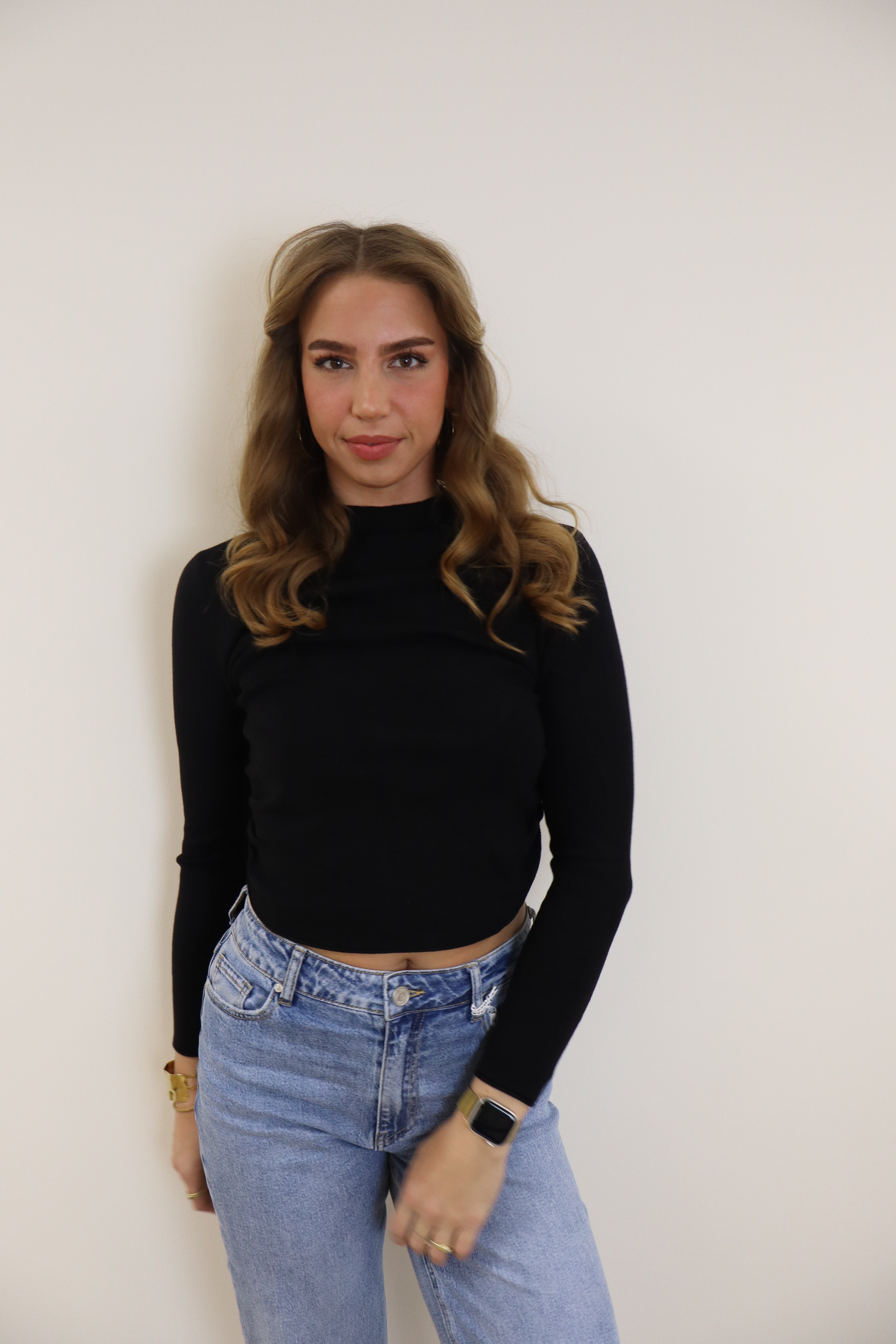June Basic Top Black
