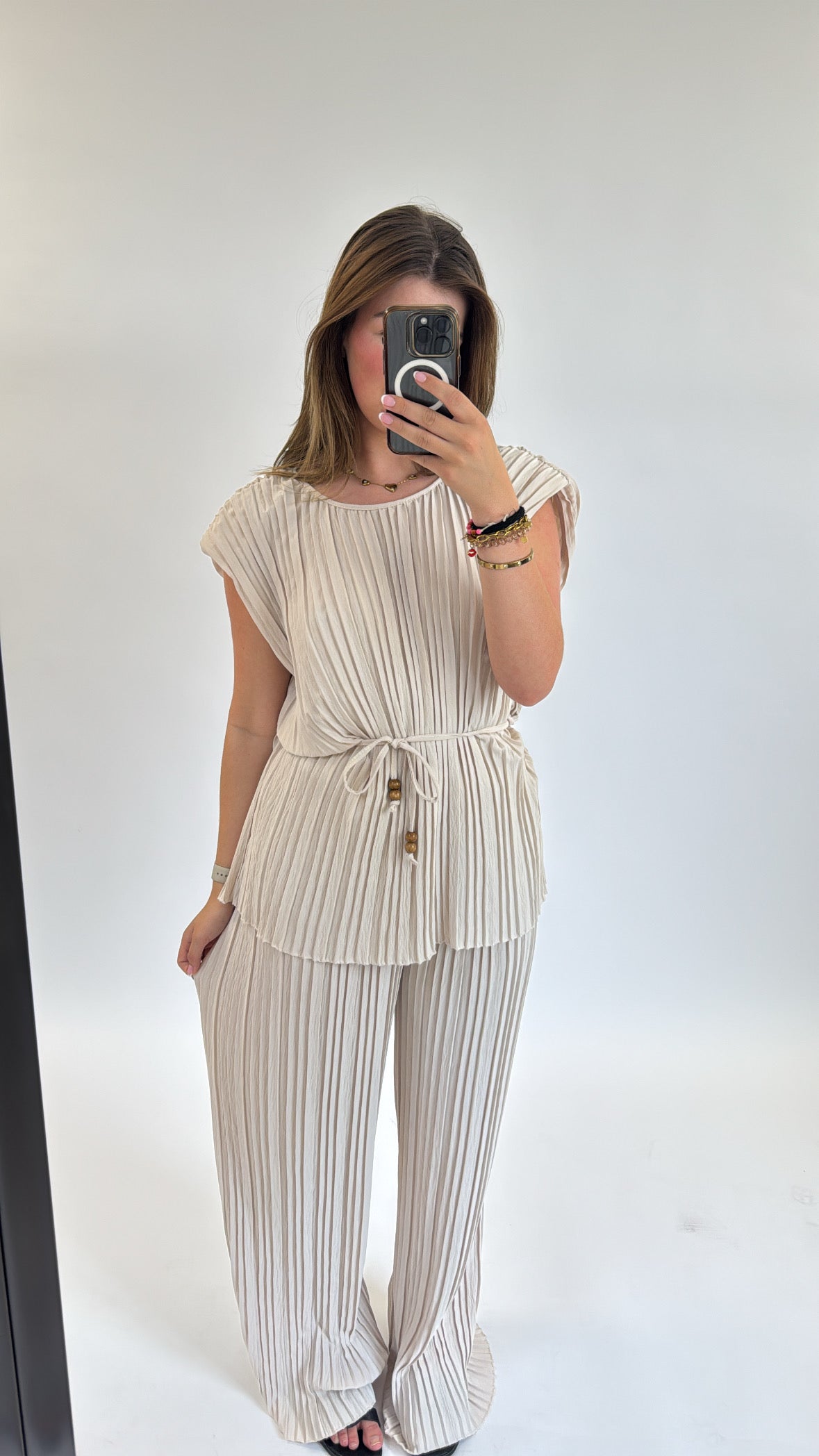 Fenna Two Piece Set Creme