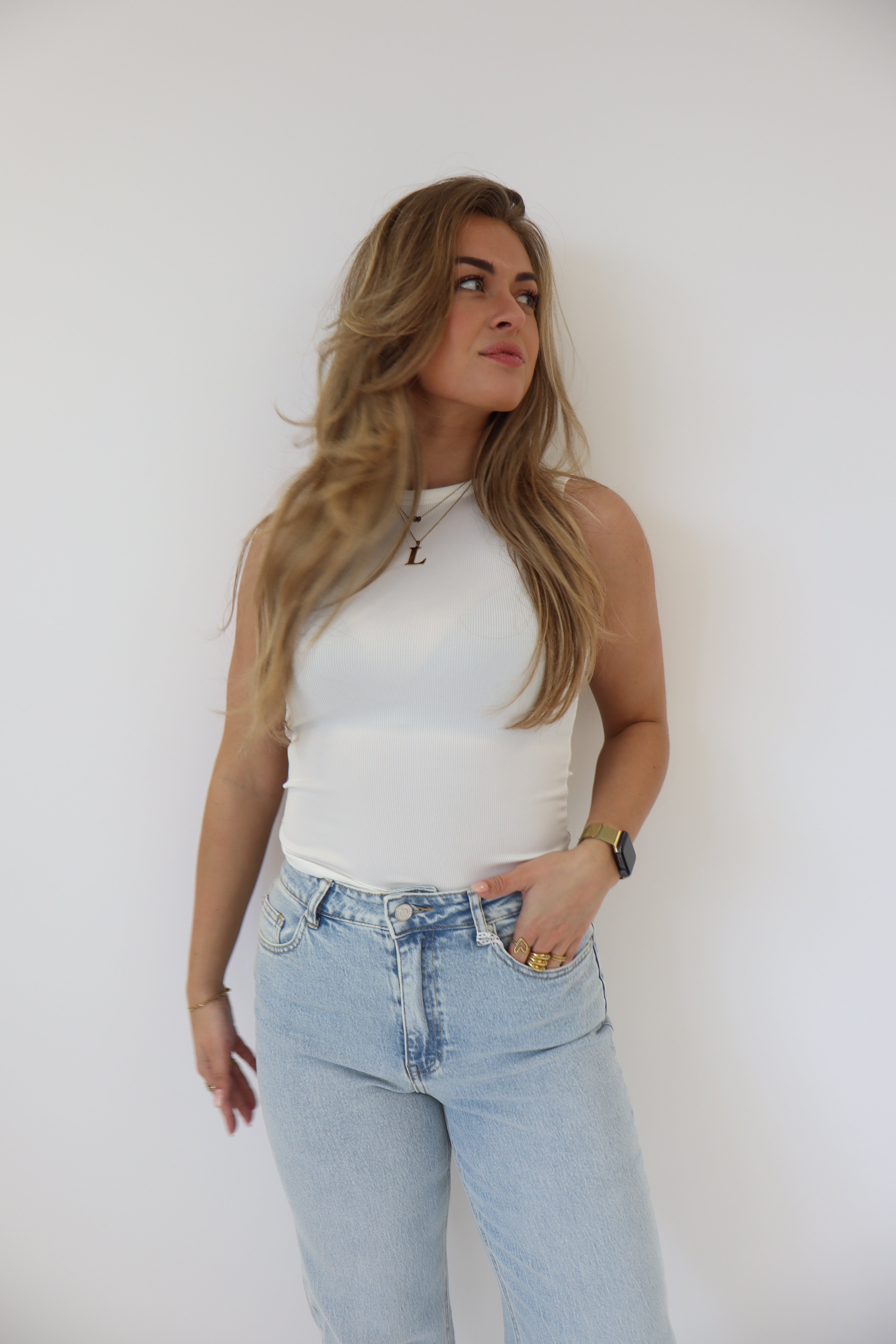 Sanne Tanktop White