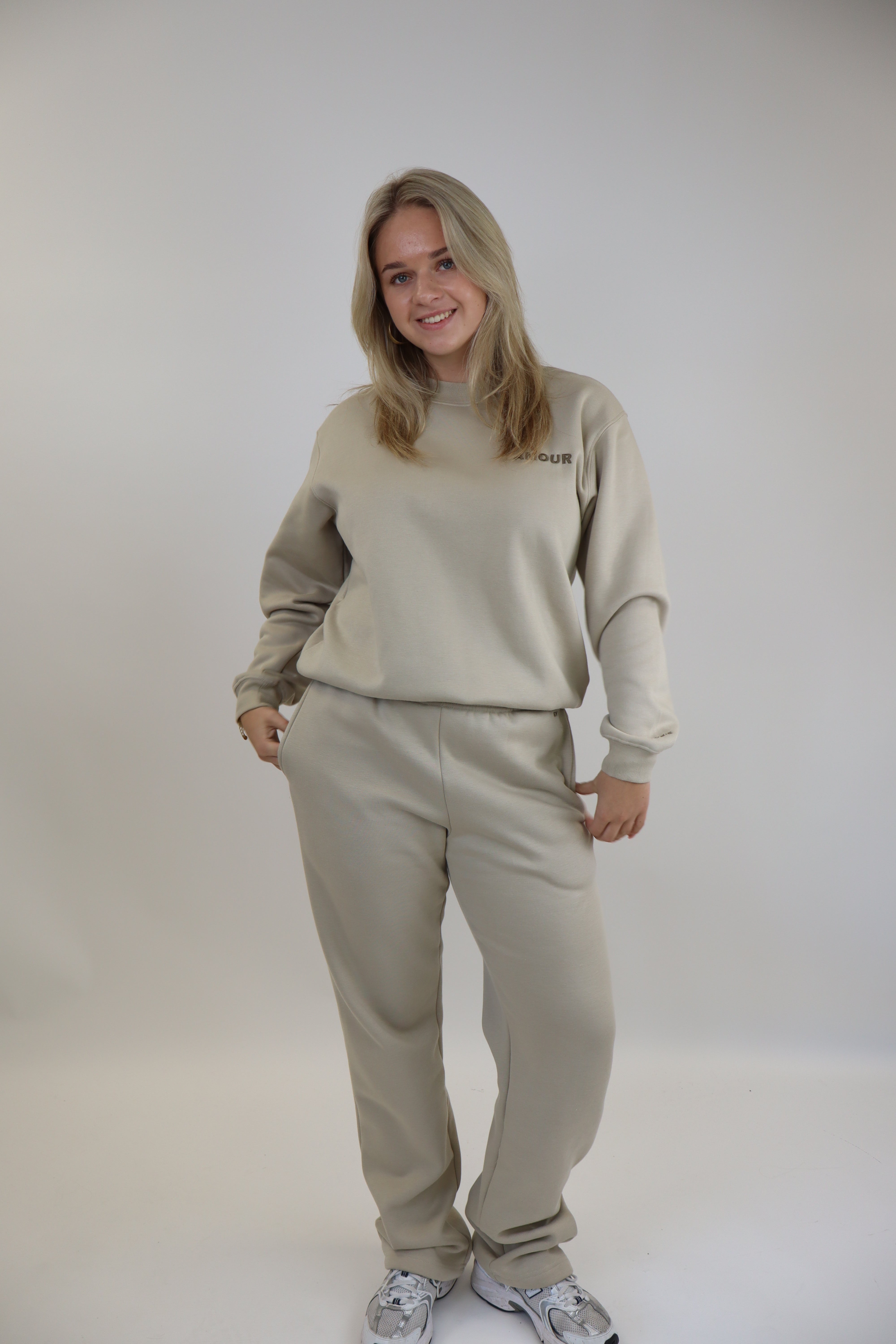 By Kie Jogger - Taupe