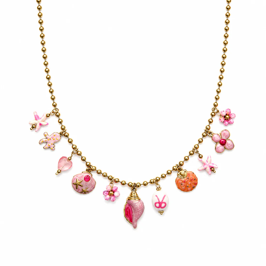 Tara Bedel Ketting Goud