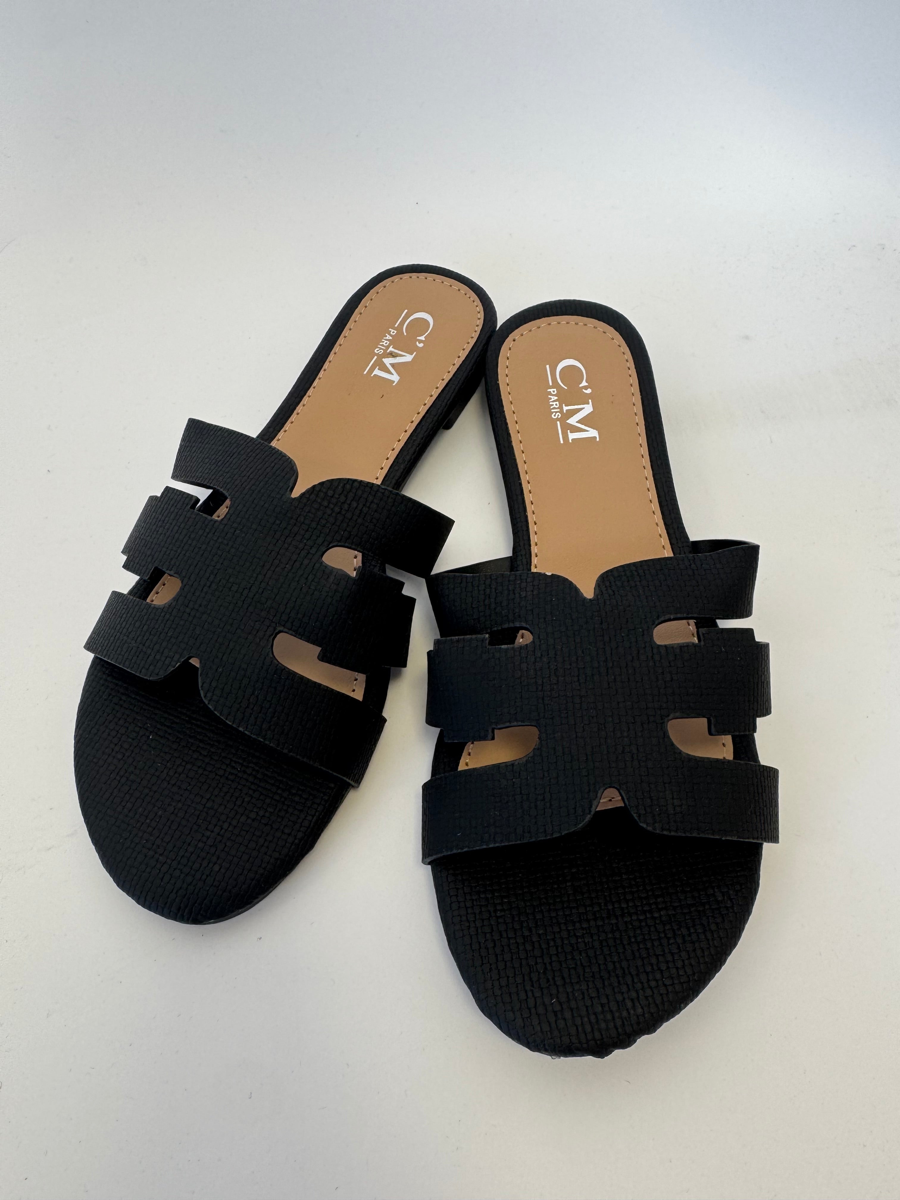 Yorinde Slides Zwart