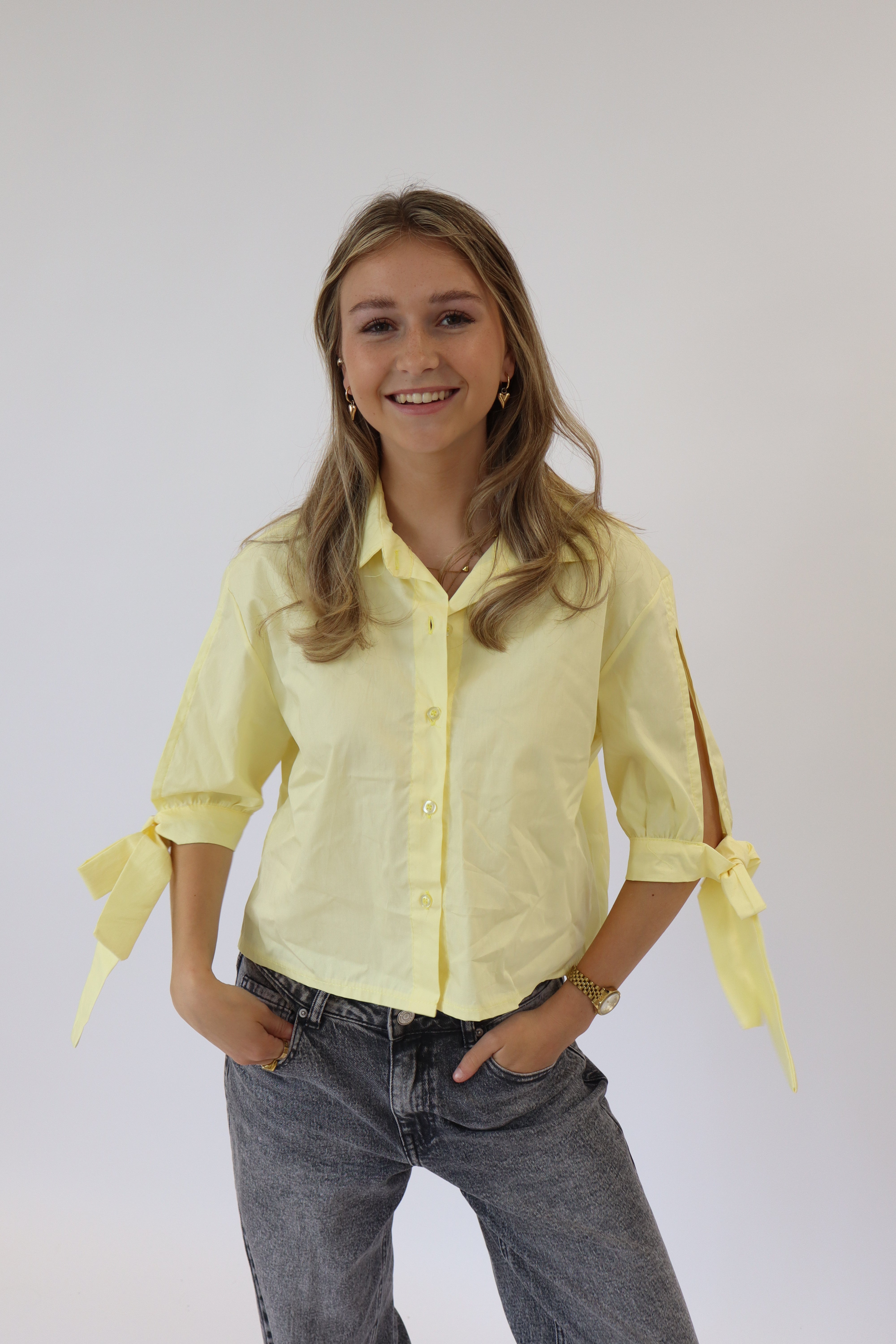 Blouse Danee Geel