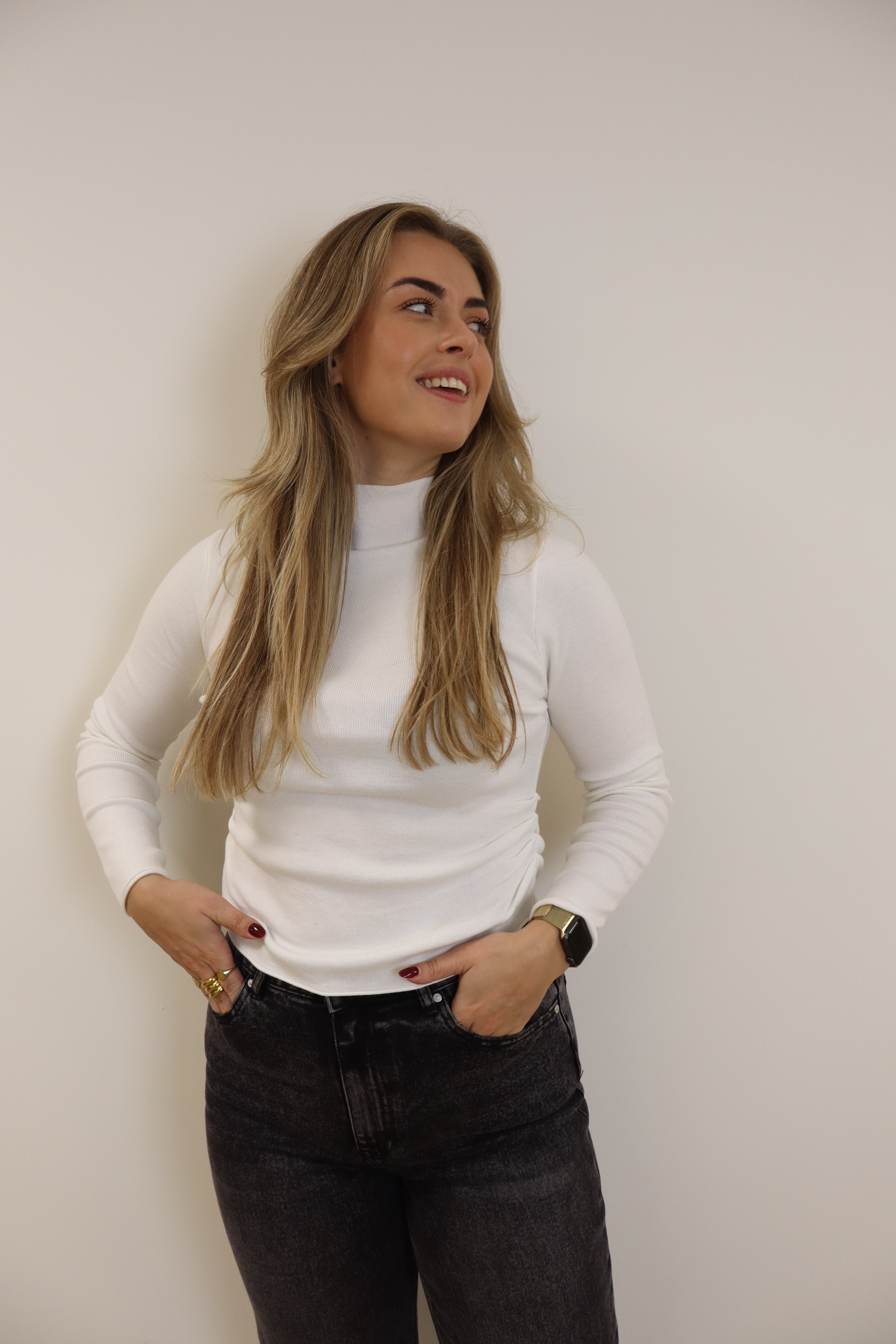 June Basic Top White