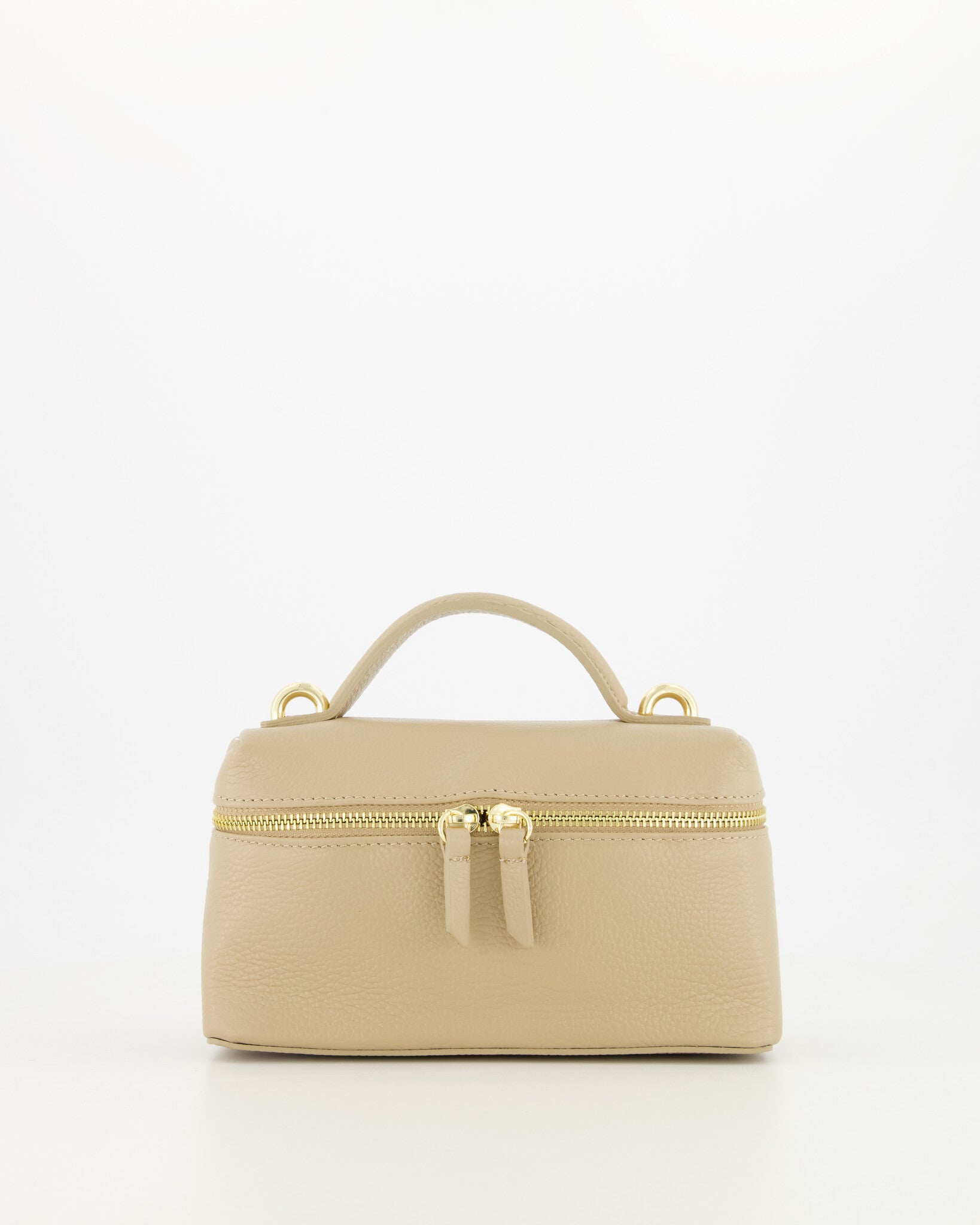 Lori Leather Bag Beige