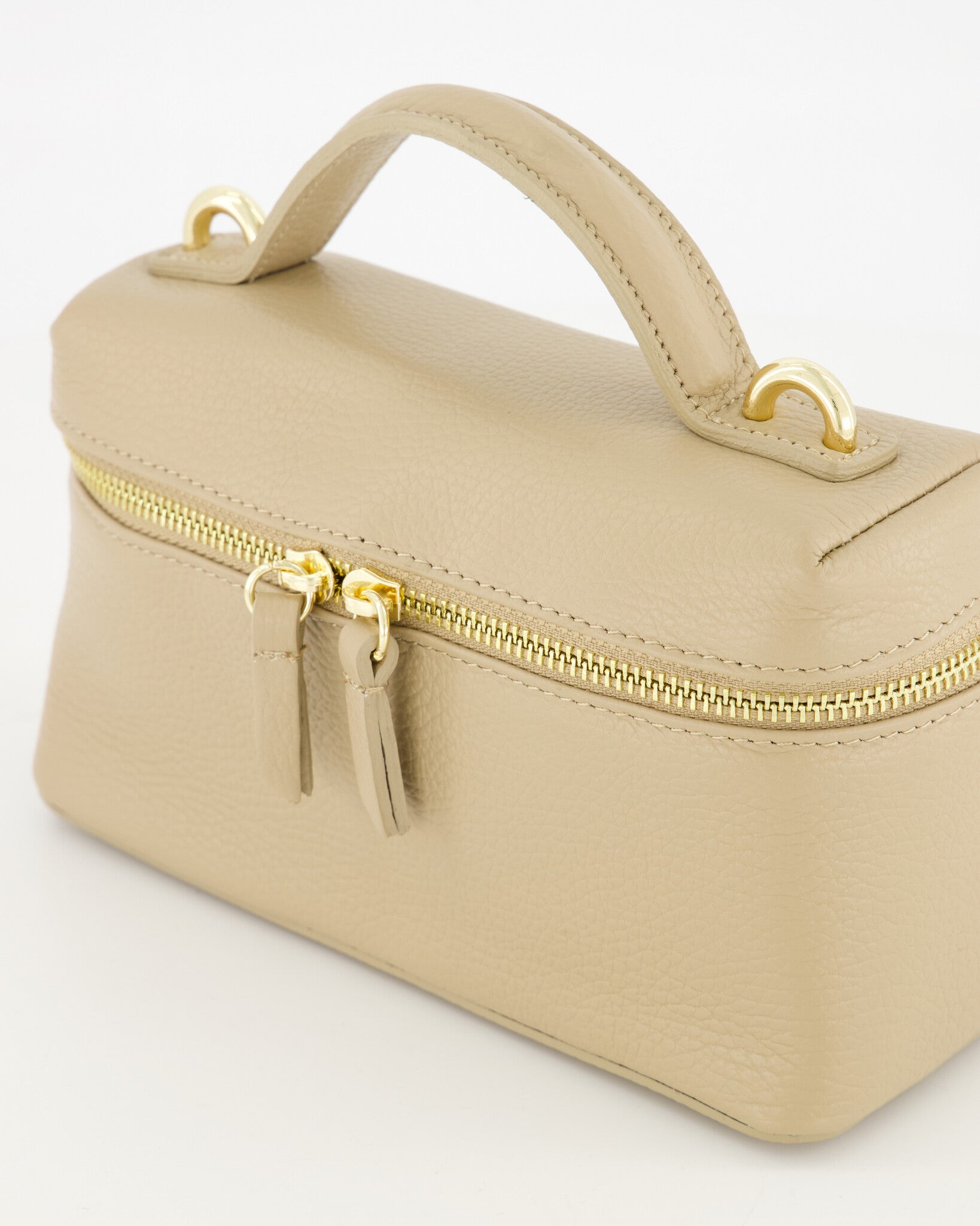 Lori Leather Bag Beige