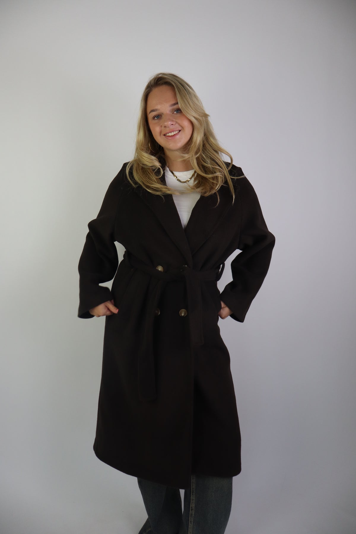 Nina Trench Coat Brown