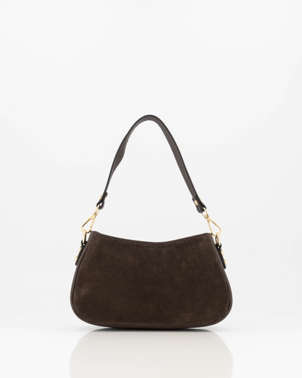 Rimini Suède Bag Dark Brown