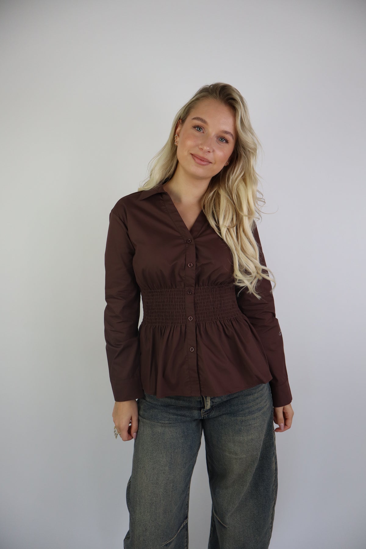 Anouk Blouse Bruin