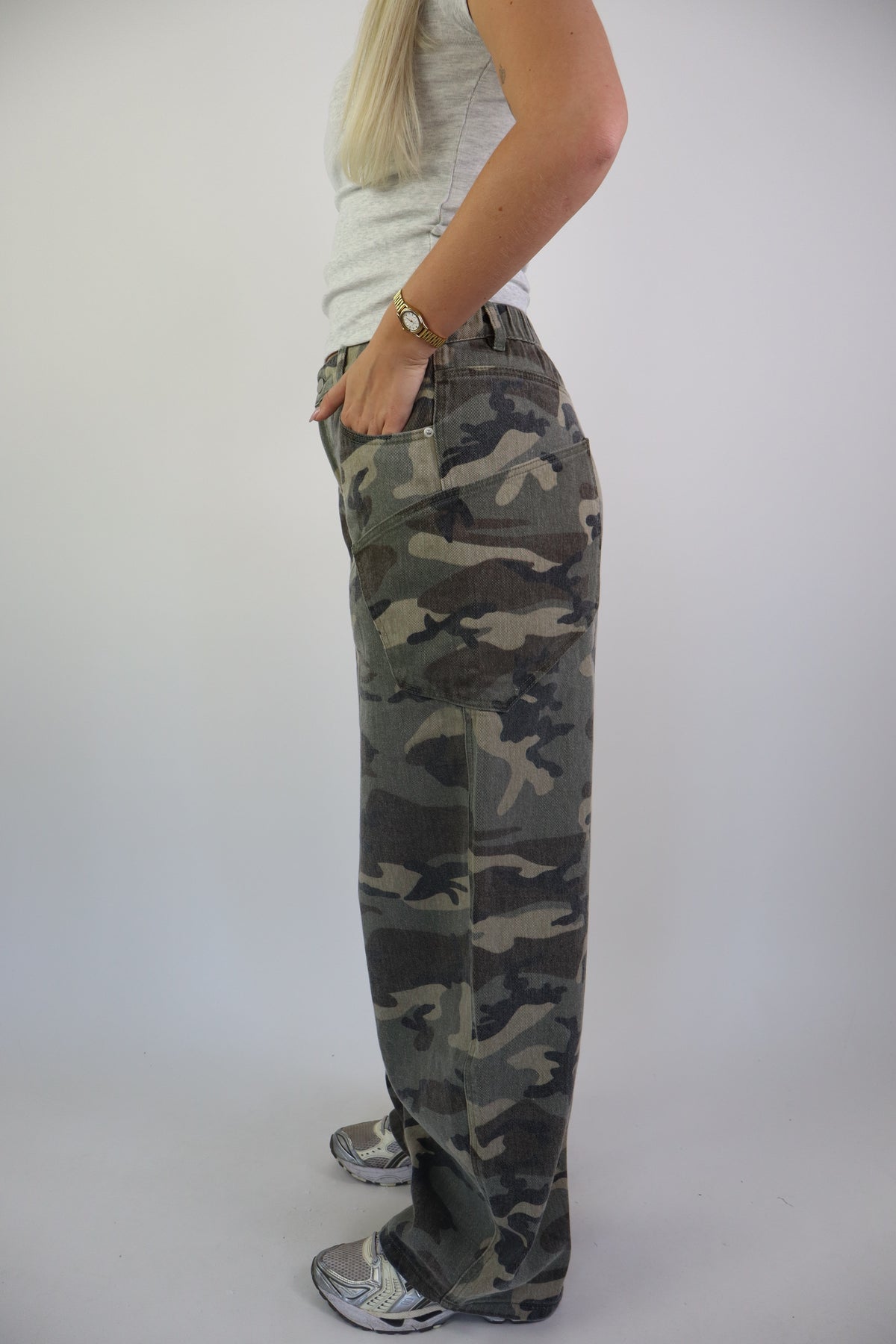 Ambika Camo Jeans Mendy
