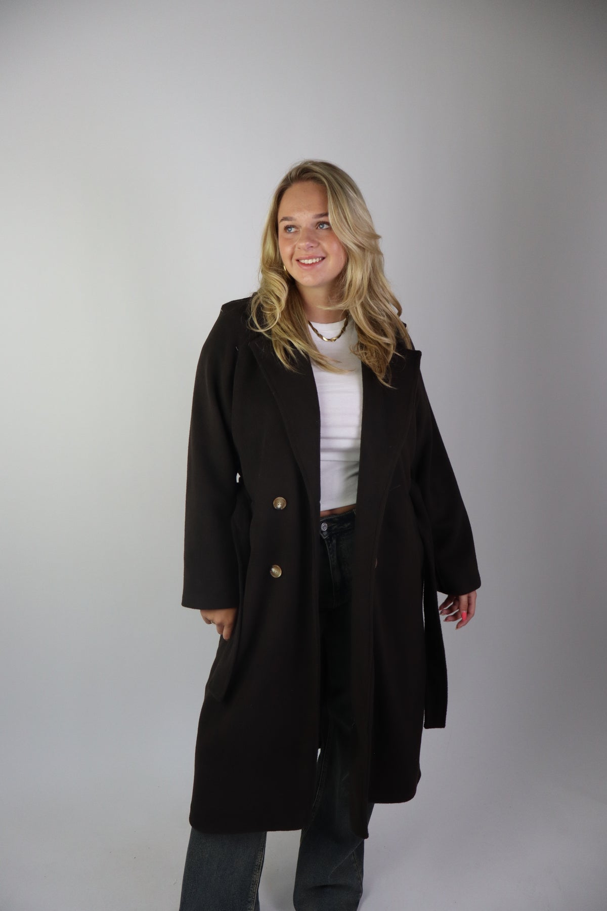 Nina Trench Coat Brown