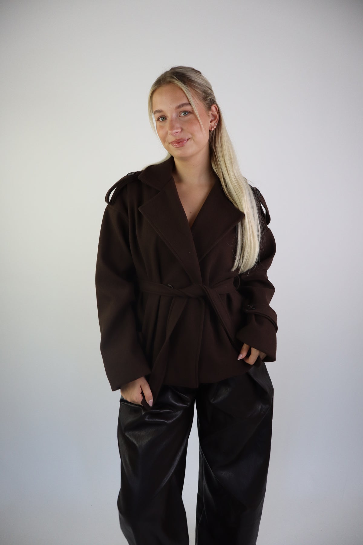 Bente Trench Coat Brown
