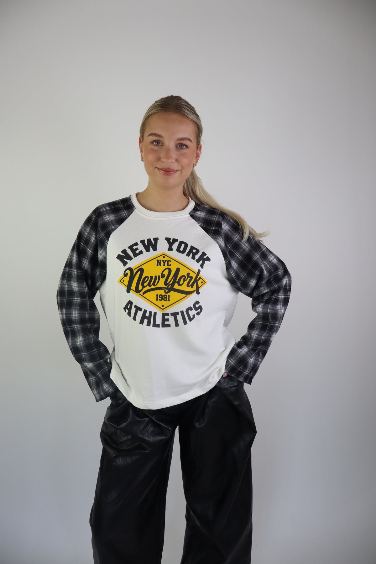 New York Sweater Geruit Black