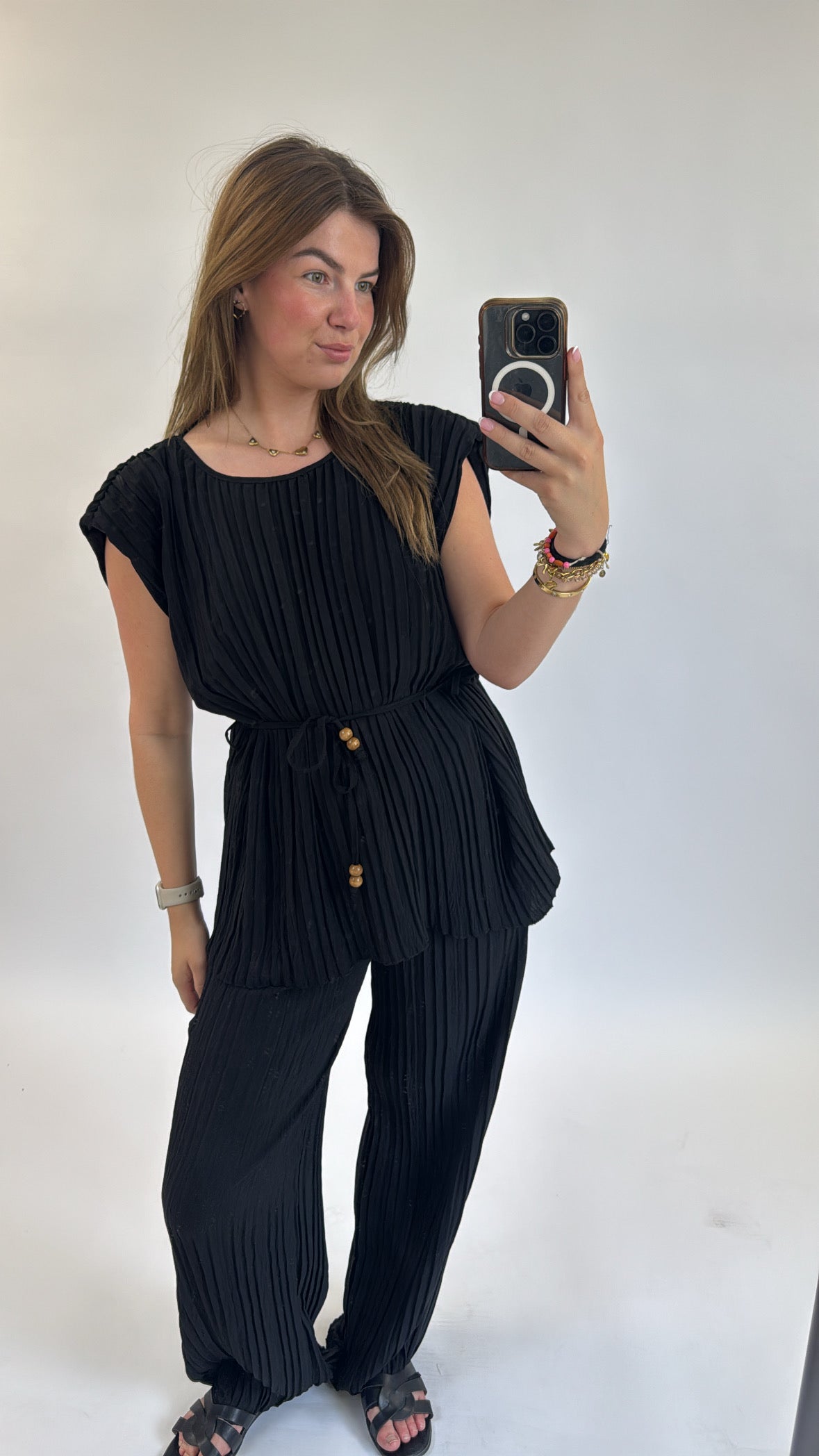 Fenna Two Piece Set Black