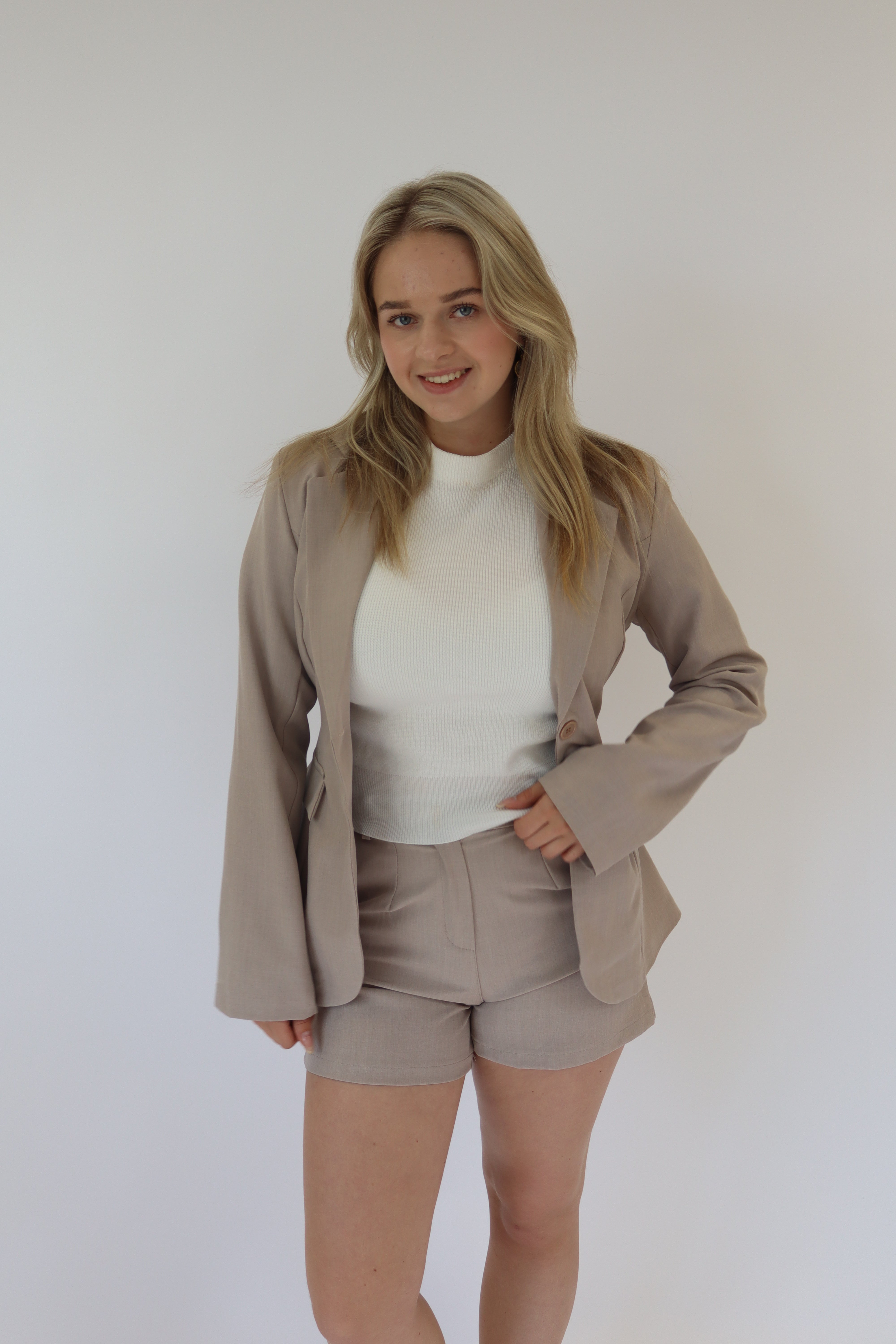 Solange Two Piece Set Taupe