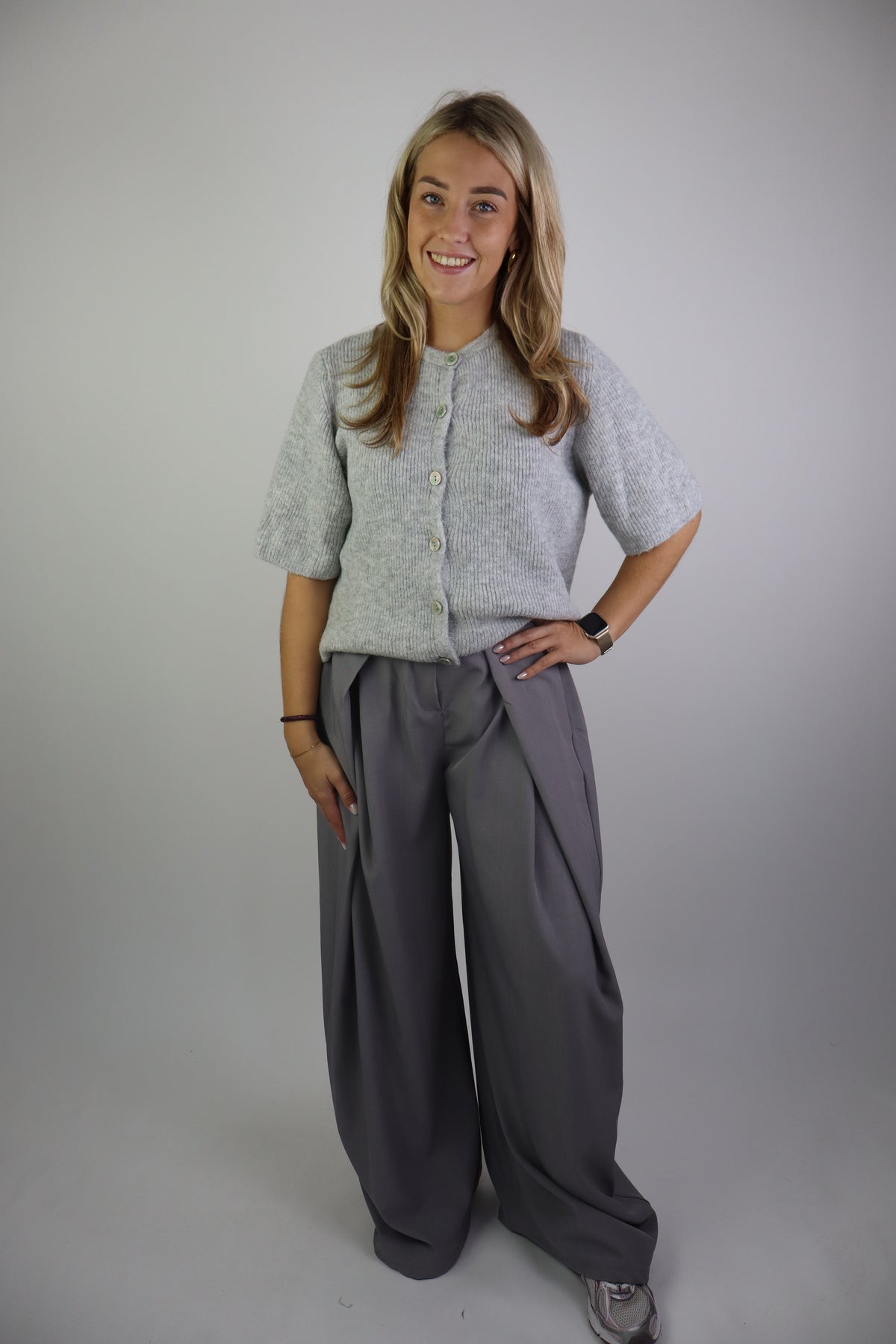 Joënne Baggy Pantalon Grey