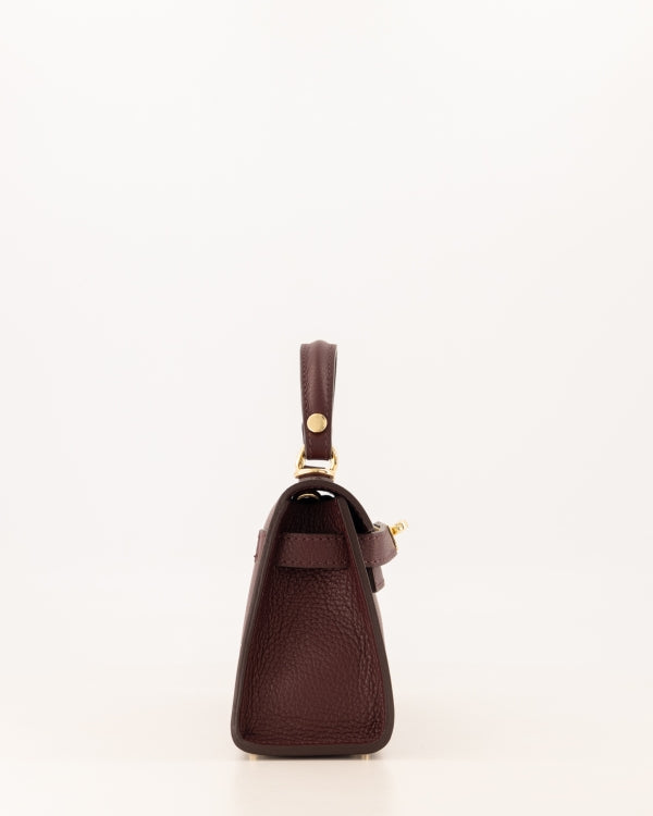 Grace Leather Bag Bordeaux
