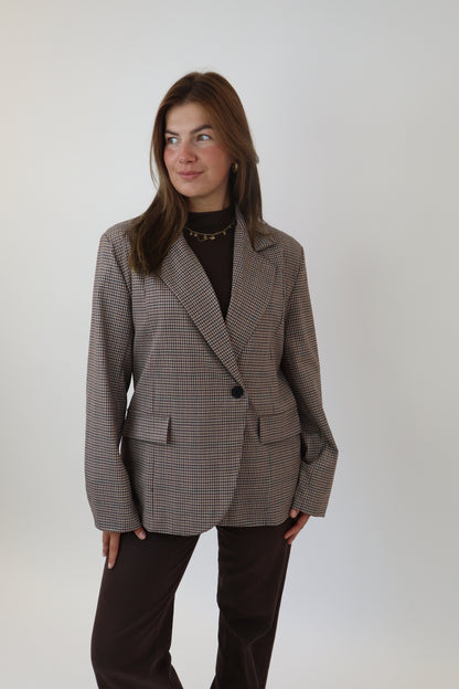 Sterre Geruite Blazer