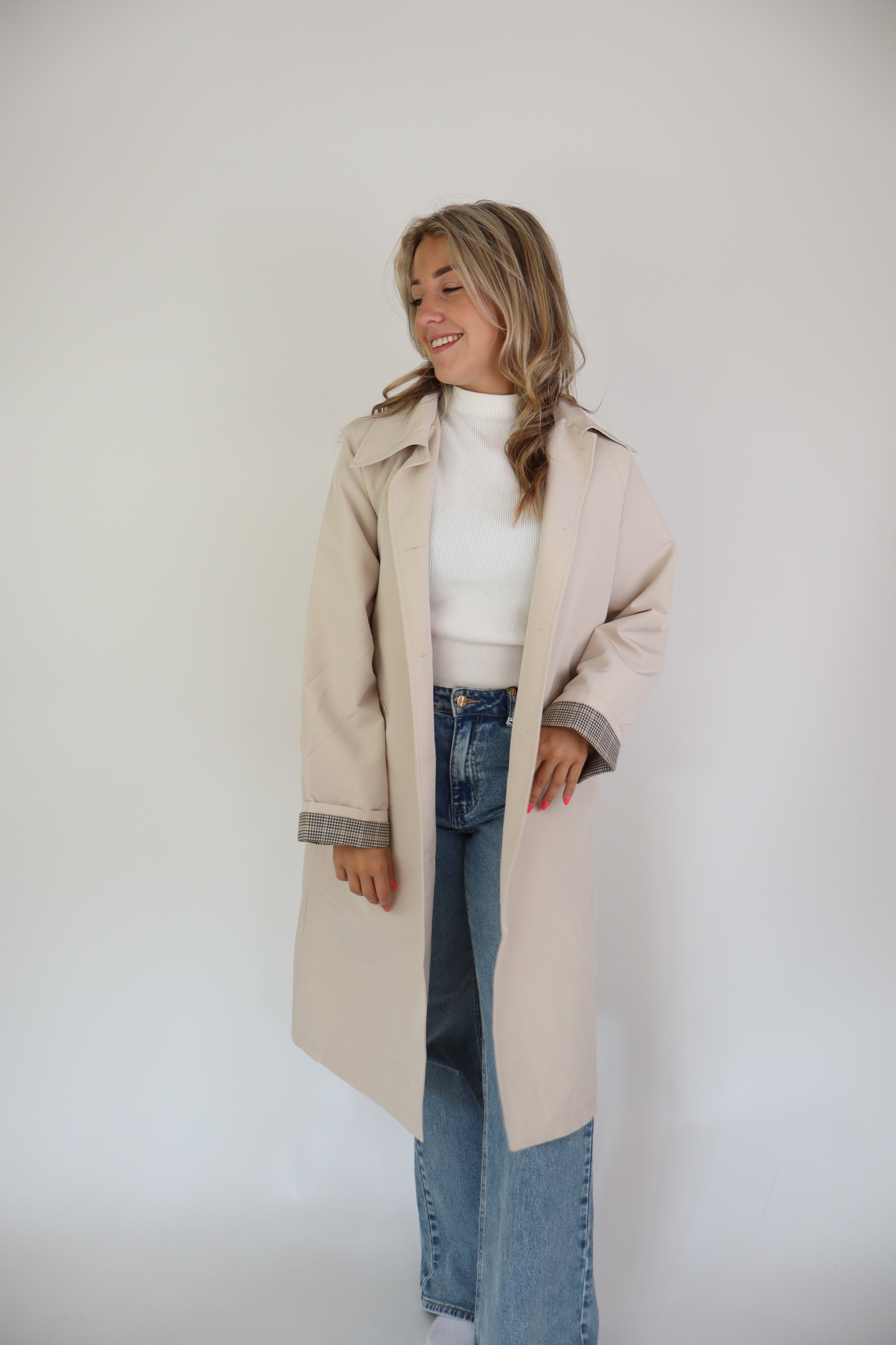 Molly Trench Coat Beige