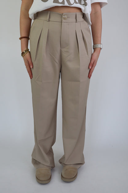 Emma Stretch Pantalon Beige