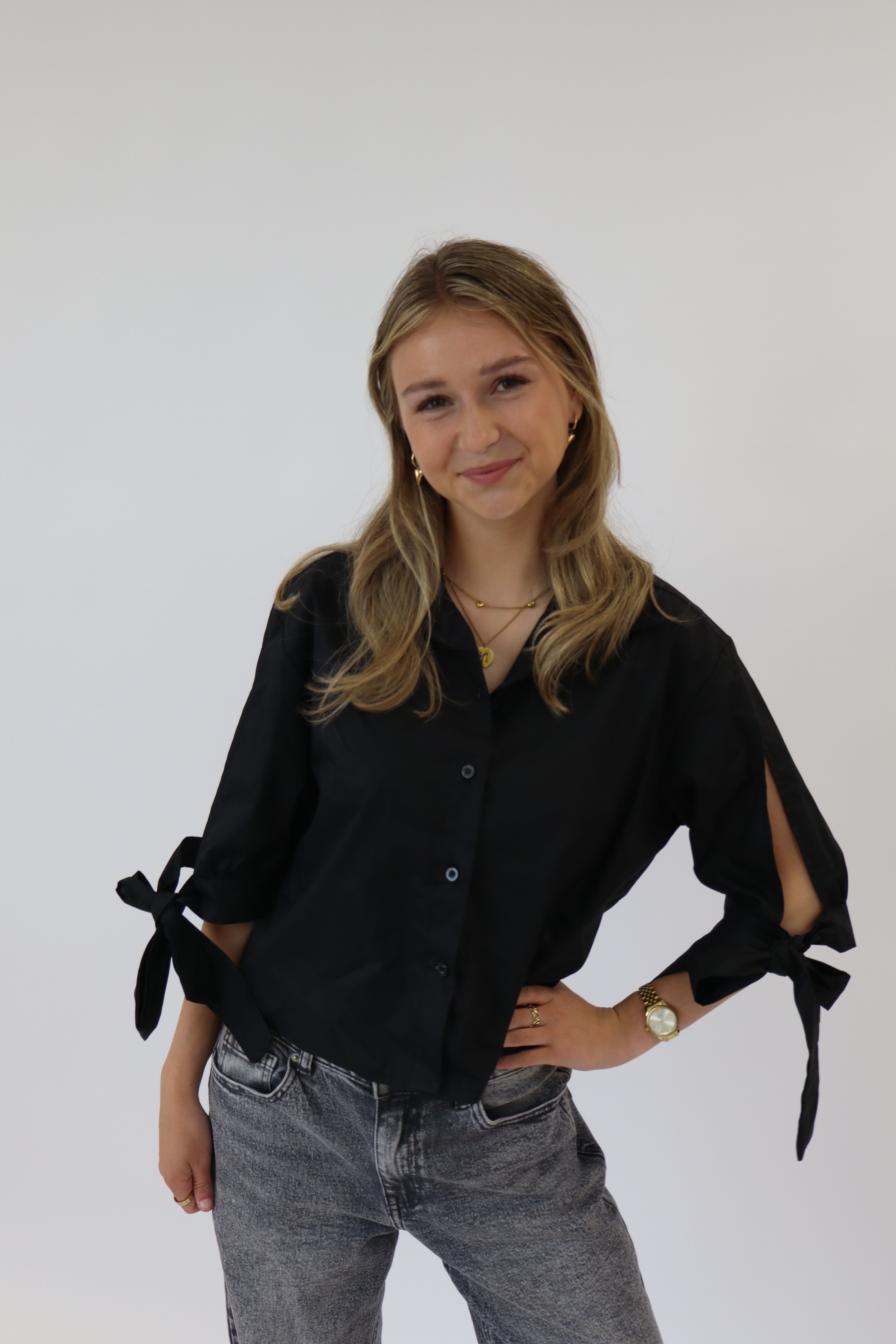 Blouse Danee Zwart