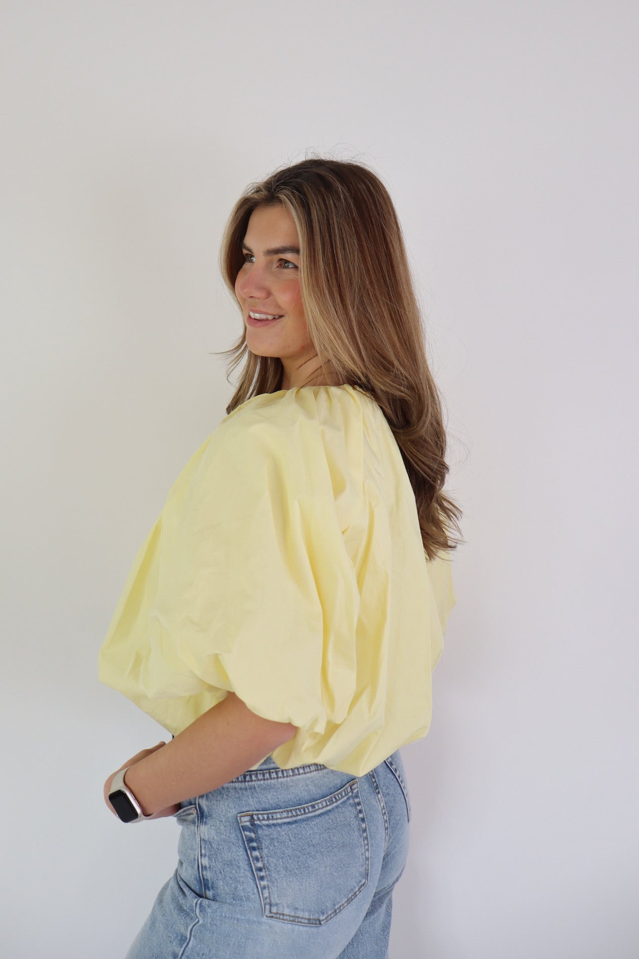 Rachel Blouse Yellow