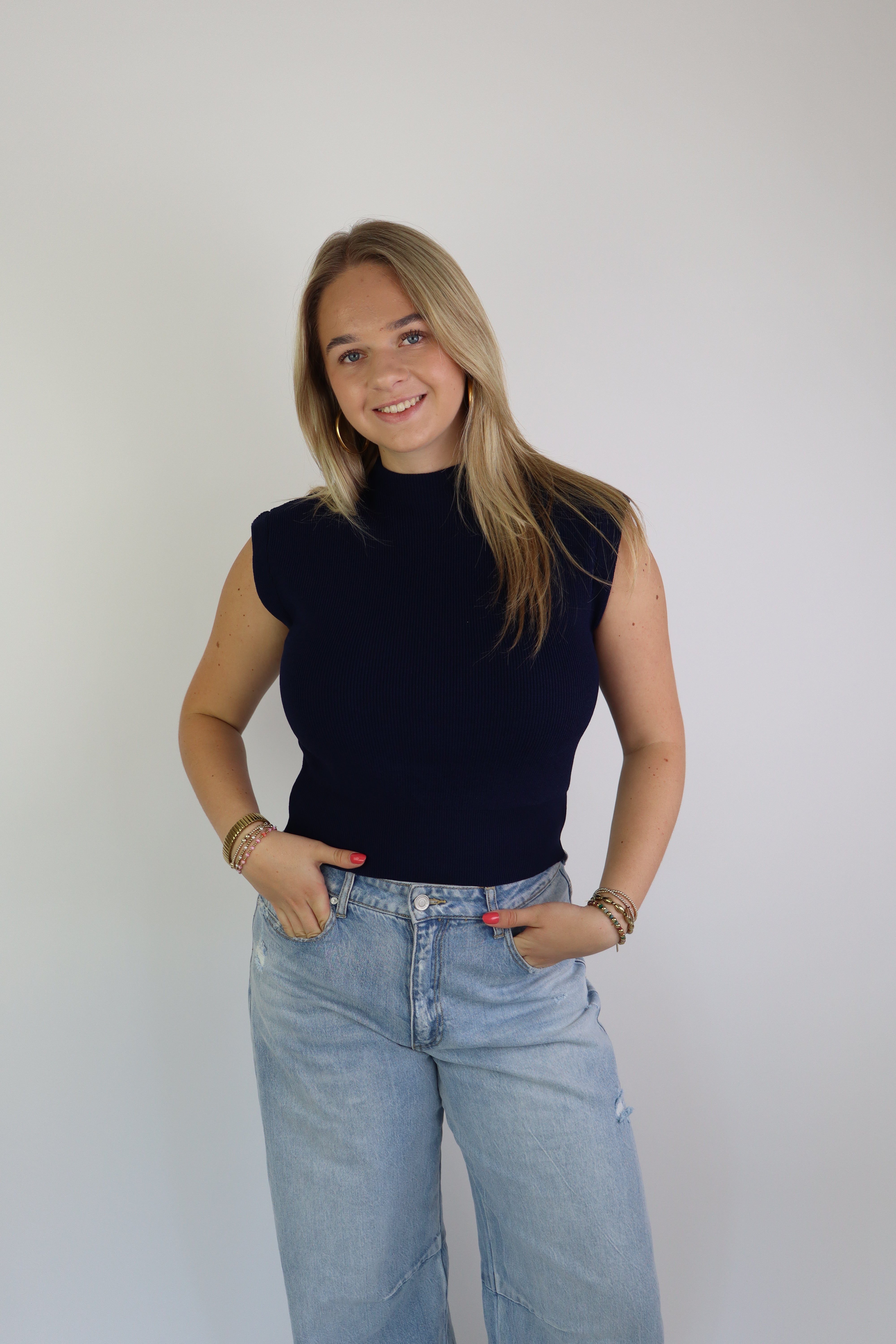 Meavy Top Navy