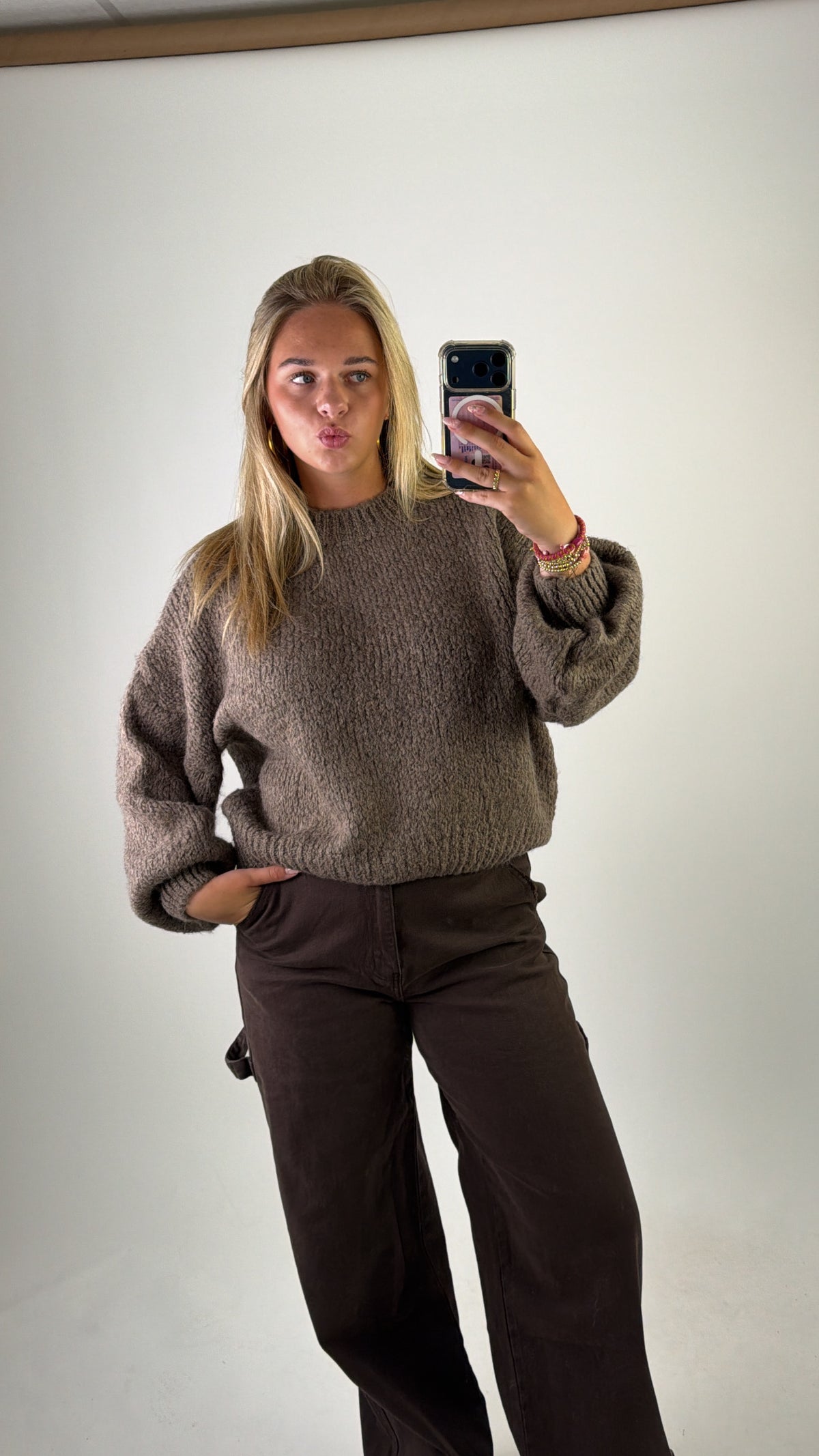 Mae Sweater Brown