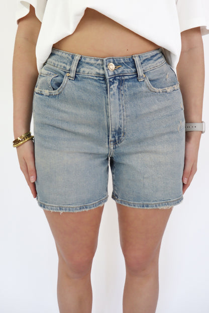 NOOR DENIM SHORTS VINTAGE BLUE W3913