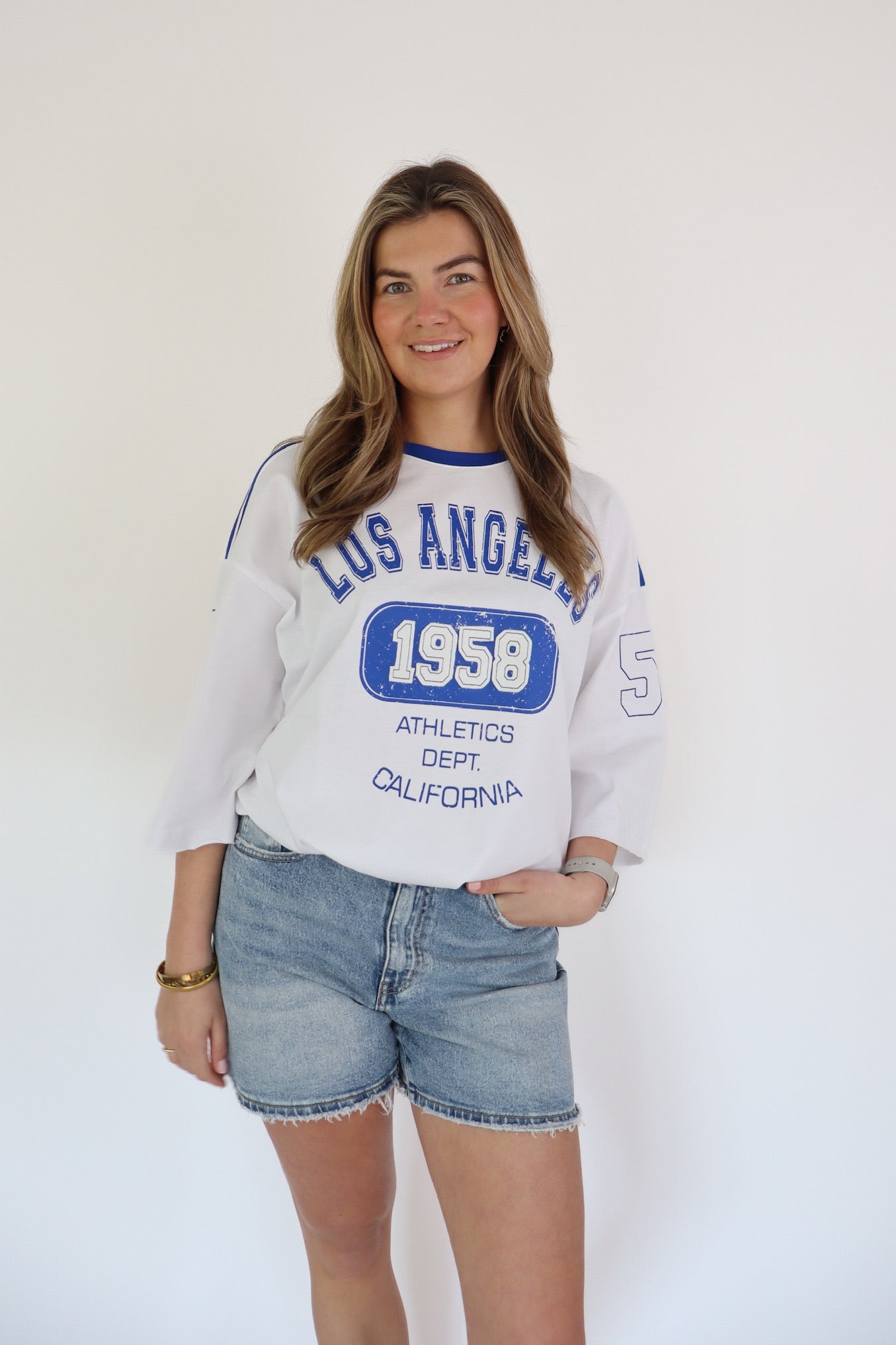 LOS ANGELES T-SHIRT BLUE